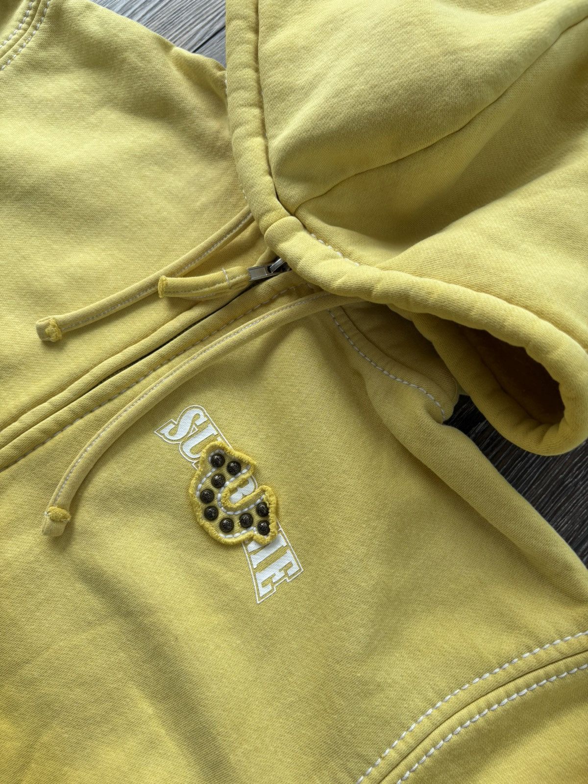 Supreme Supreme True Religion Zip Up Hoodie FW25 Yellow Size US S / EU 44-46 / 1 - 3 Thumbnail