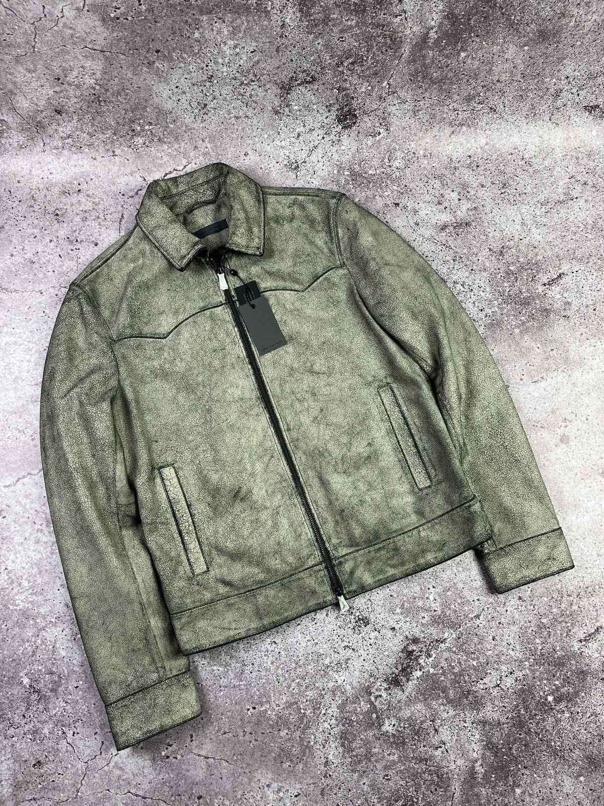 John Varvatos John Varvatos Leather Jacket Size US S / EU 44-46 / 1 - 9 Thumbnail