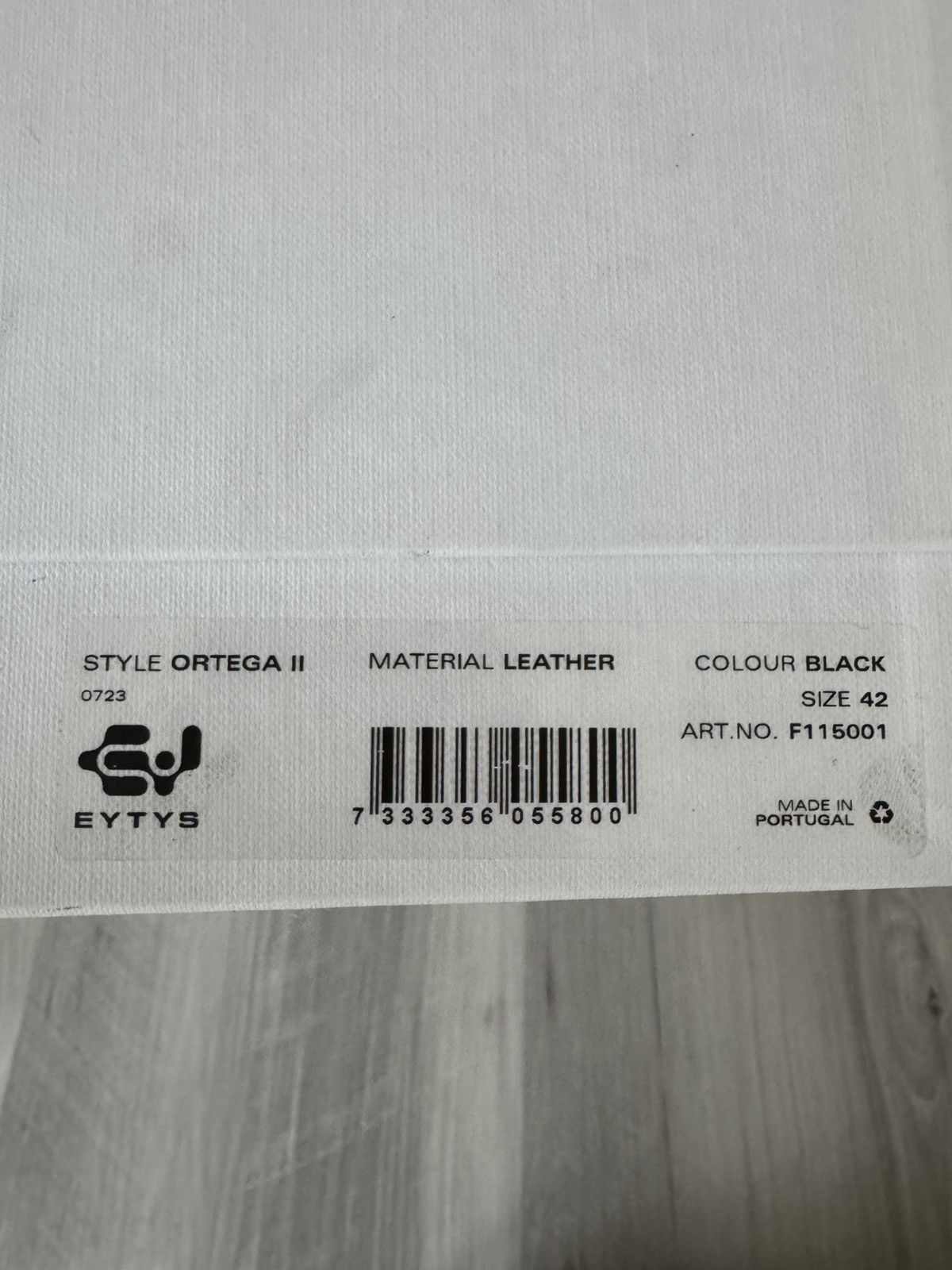 Eytys Eytys Ortega II Black Boots Size US 9 / EU 42 - 9 Thumbnail
