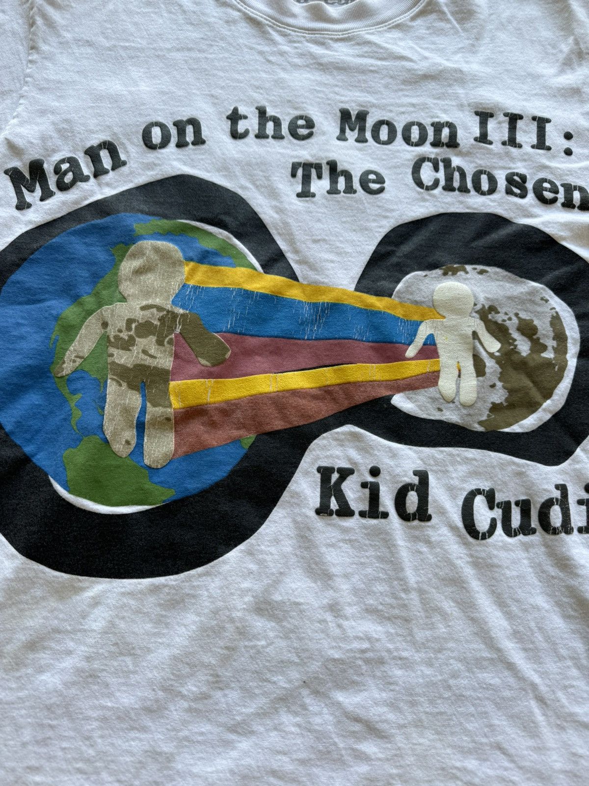 Cactus Plant Flea Market Man on the Moon 3 Kid Cudi CPFM White Tee Size S Size US S / EU 44-46 / 1 - 2 Thumbnail