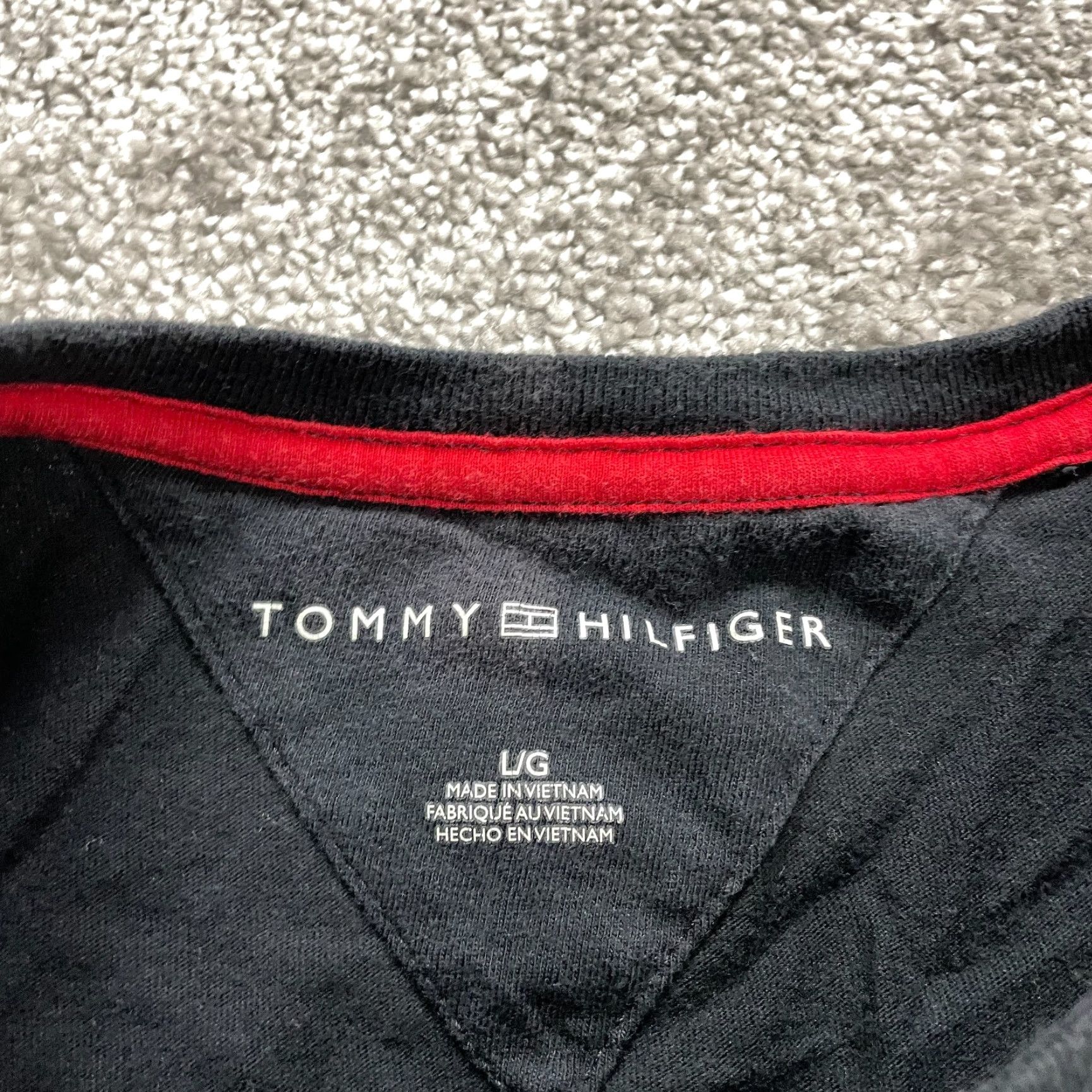 Ralph Lauren VINTAGE Ralph Lauren T-Shirt Men Large Black Crew Neck Short Sleeve Cotton Logo Classic Size US L / EU 52-54 / 3 - 6 Thumbnail