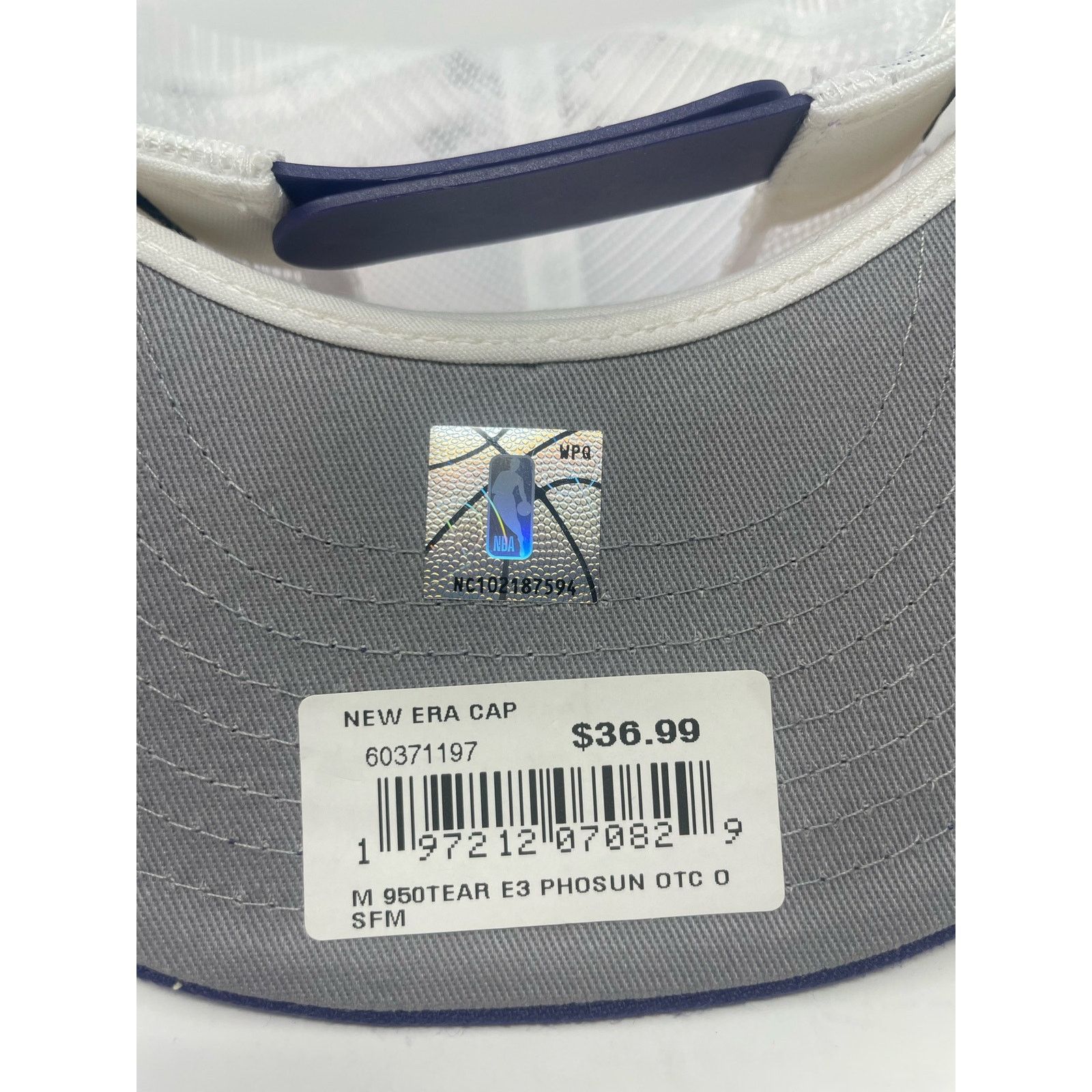 New Era Phoenix Suns New Era Tear 9FIFTY Trucker Snapback NBA Hat Size ONE SIZE - 5 Thumbnail