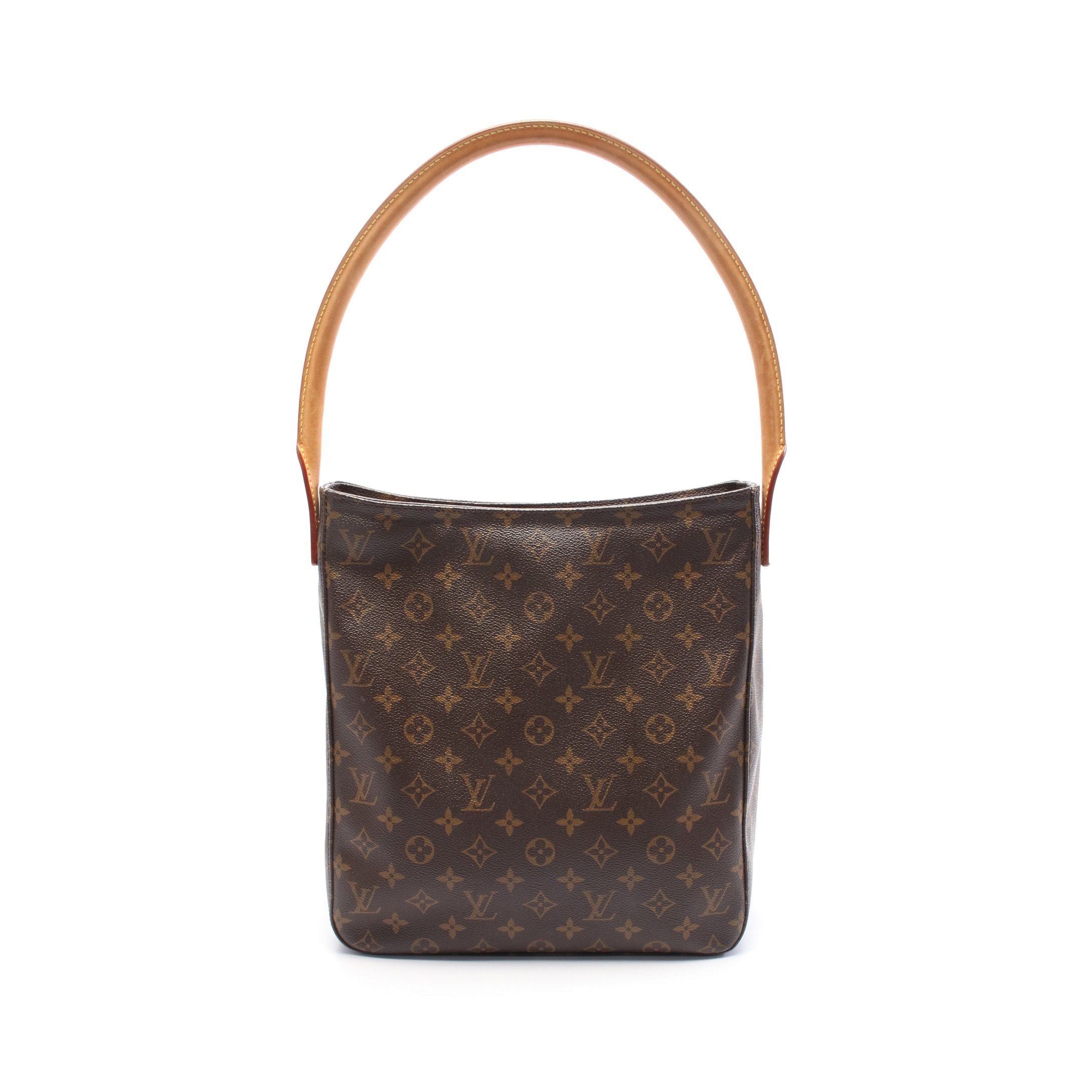 Louis Vuitton Louis Vuitton Looping Gm Monogram Shoulder Bag Leather Brown Size ONE SIZE - 1 Thumbnail