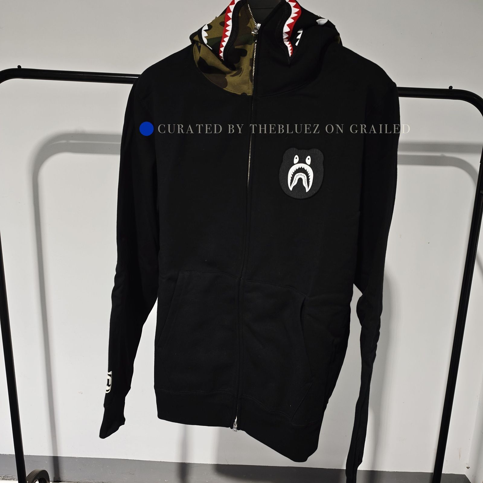 Bape Black Be@rbrick Hoodie in XL Size US XL / EU 56 / 4 - 1 Thumbnail