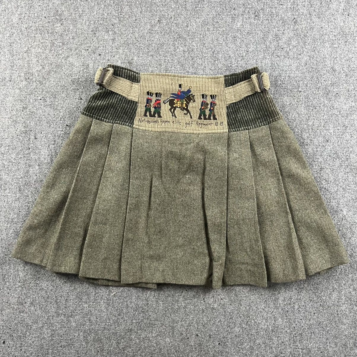 Jean Charles De Castelbajac × Vintage Vintage Navajo Castel Bajac Wool Mini Skirts Size 26" / US 2 / IT 38 - 1 Thumbnail