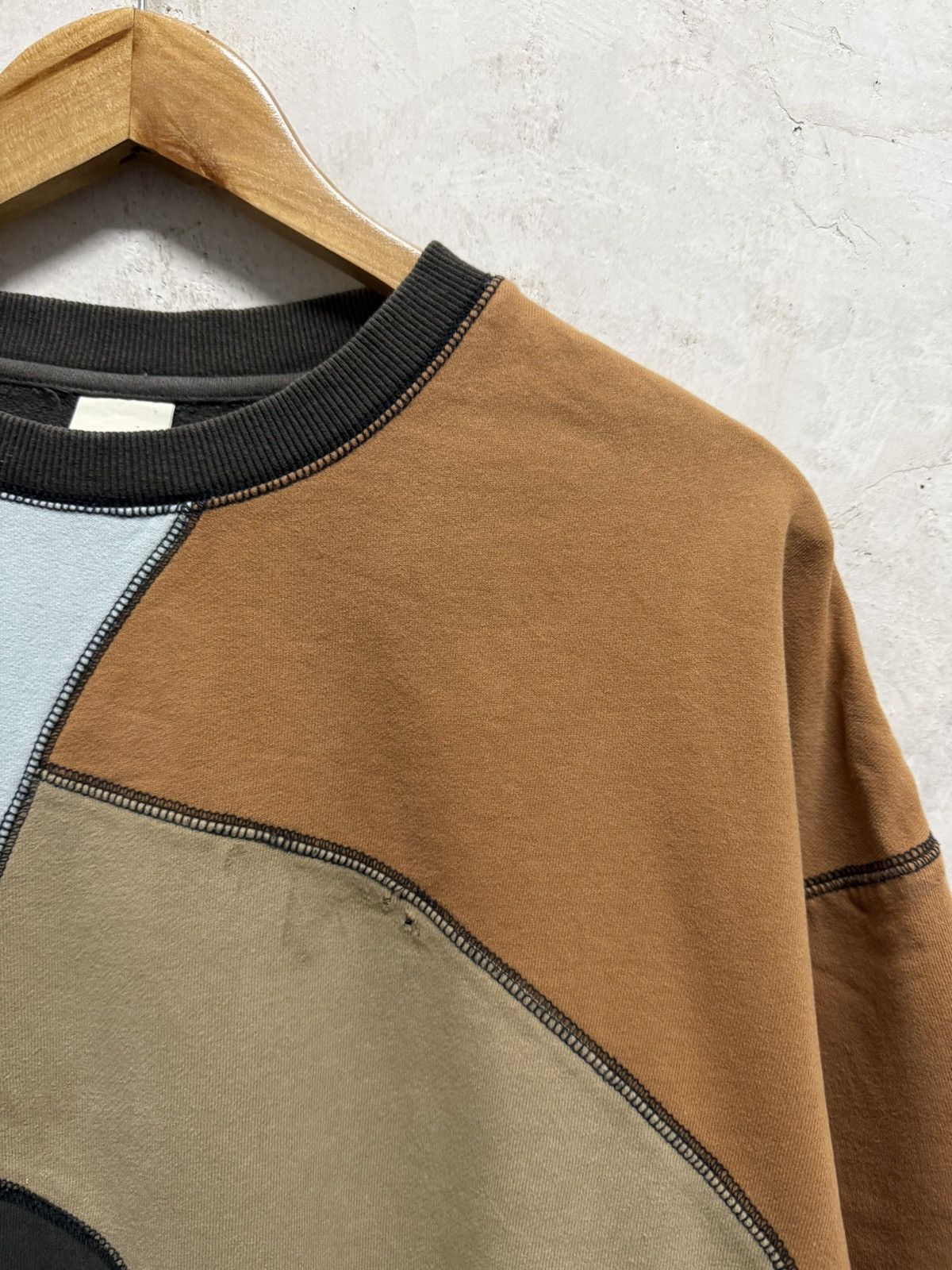 Kapital Vintage Double Name kapital style Patchwork Crewneck Size US L / EU 52-54 / 3 - 4 Thumbnail