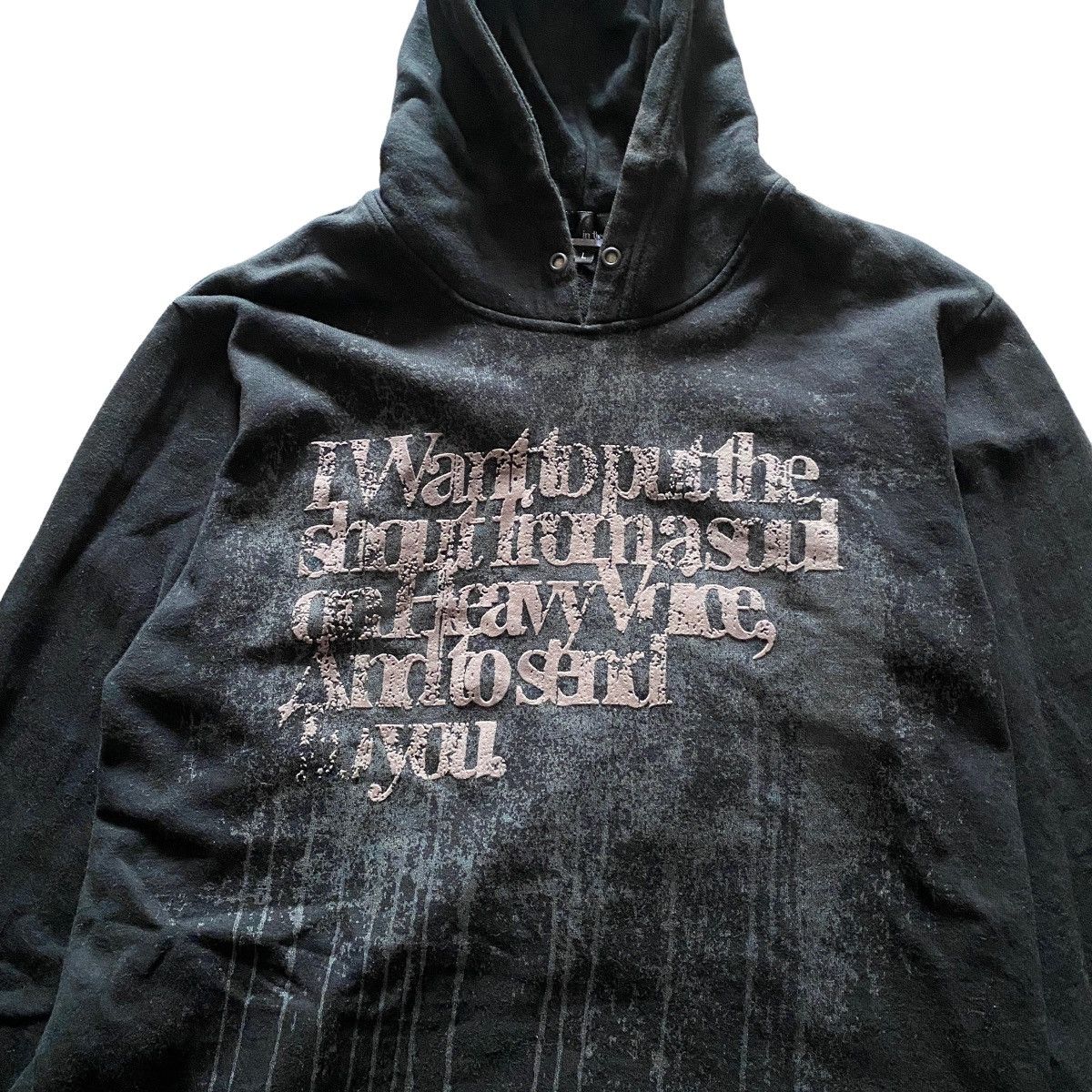 If Six Was Nine 2000's In The Attic Poem Hoodie Size US M / EU 48-50 / 2 - 2 Thumbnail