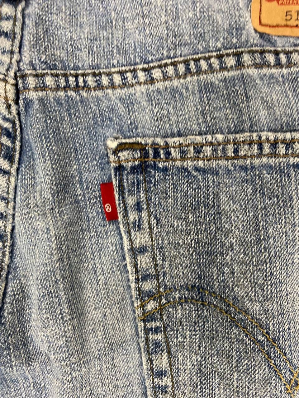 Levi's vintage levis 514 slim straight distressed denim nice design Size US 38 / EU 54 - 4 Thumbnail