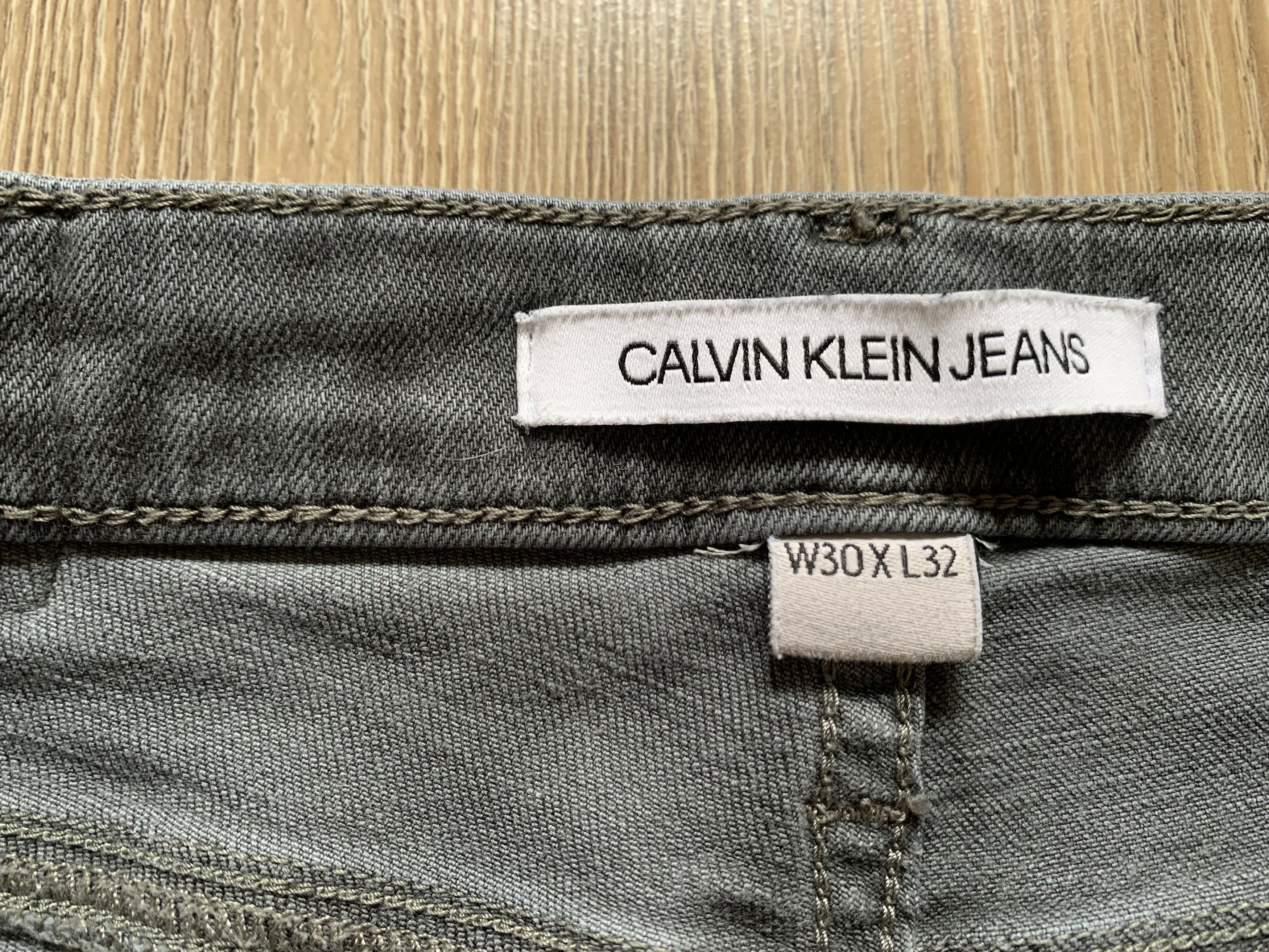 Calvin Klein Calvin Klein Jeans Slim Grey Stretch Size US 30 / EU 46 - 8 Thumbnail