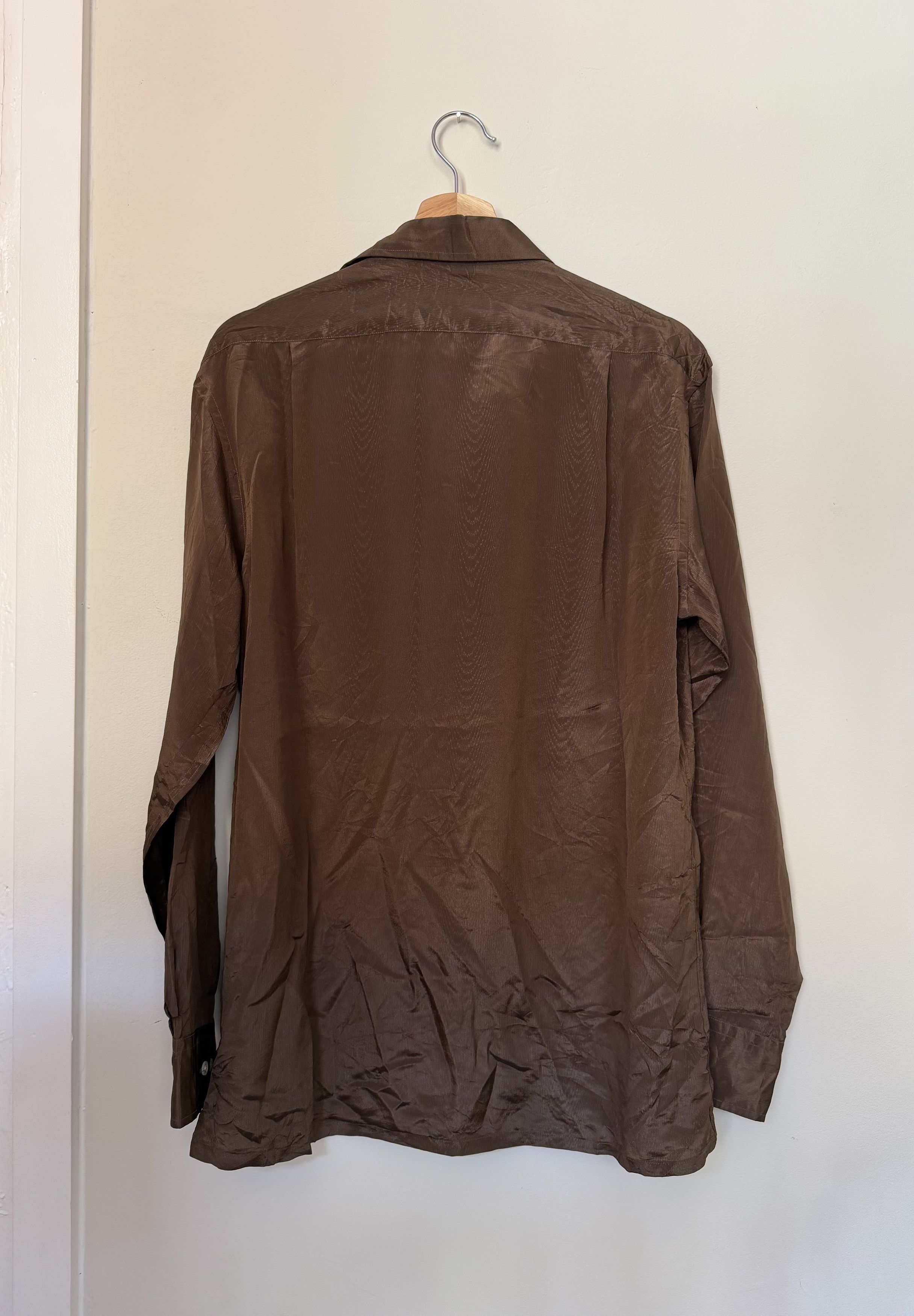 Givenchy Givenchy Satin Shirt Size L / US 10 / IT 46 - 2 Thumbnail