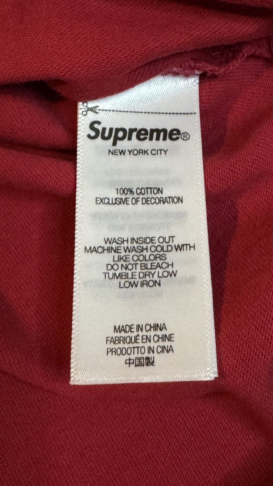 Supreme Supreme XXL Fuck Em Plaid S/S Top Red Size US XXL / EU 58 / 5 - 5 Thumbnail
