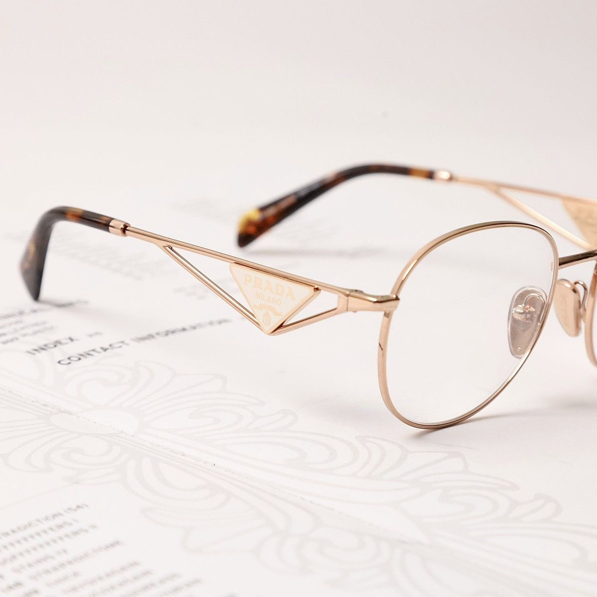 Prada PRADA 0PR A50V GLASSES Size ONE SIZE - 3 Thumbnail