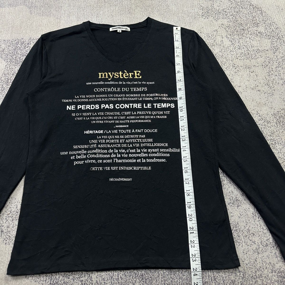 semanticdesign Semantic design longsleeve Tshirt Size US M / EU 48-50 / 2 - 5 Thumbnail