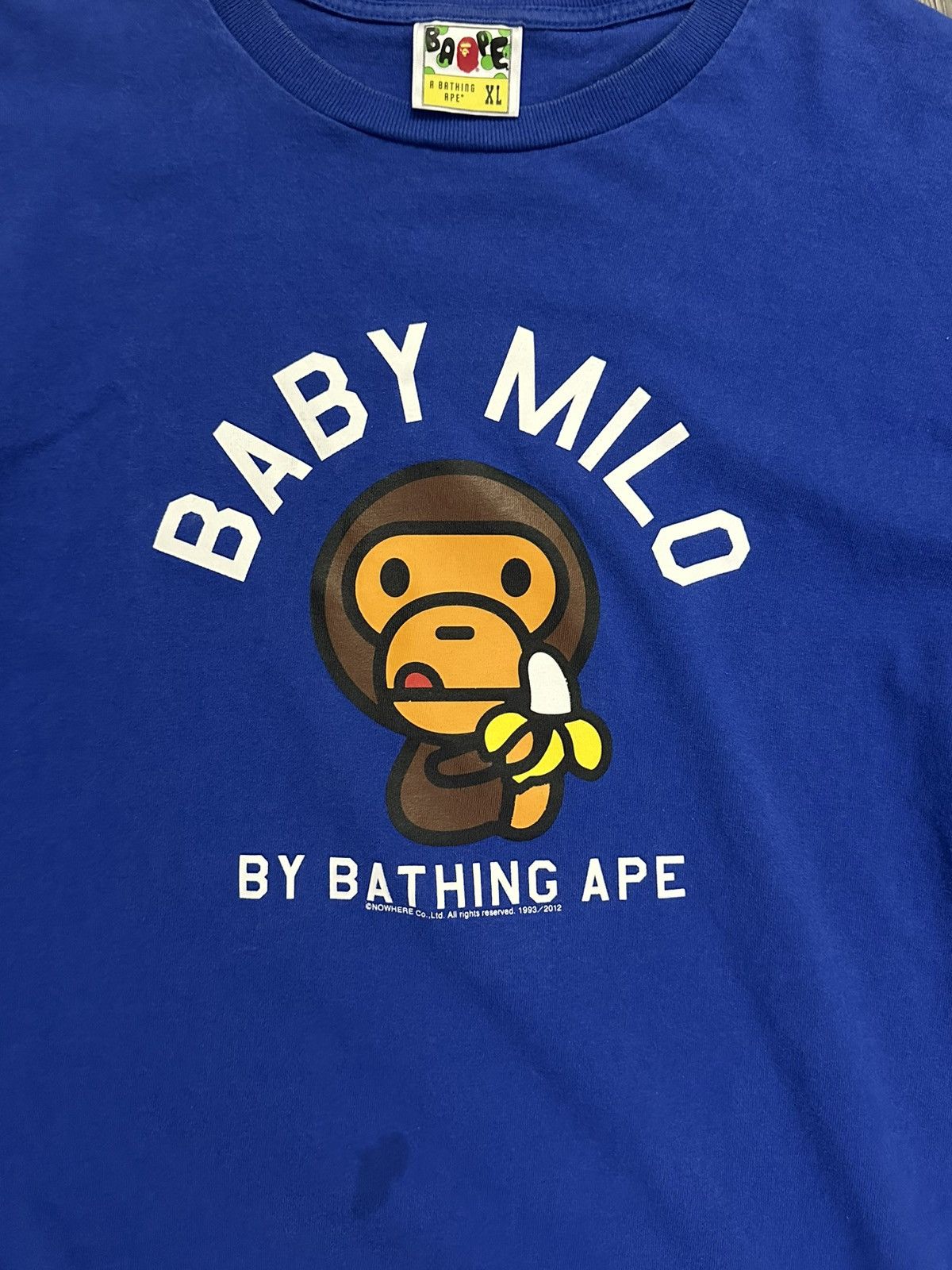 Bape Bape Baby Milo Banana T shirt vintage Size US XL / EU 56 / 4 - 2 Thumbnail