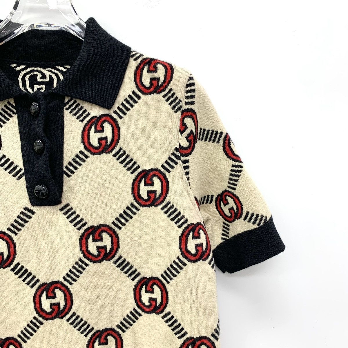 Gucci Gucci colorblocked logo wool reversible knit dress Size S / US 4 / IT 40 - 7 Thumbnail