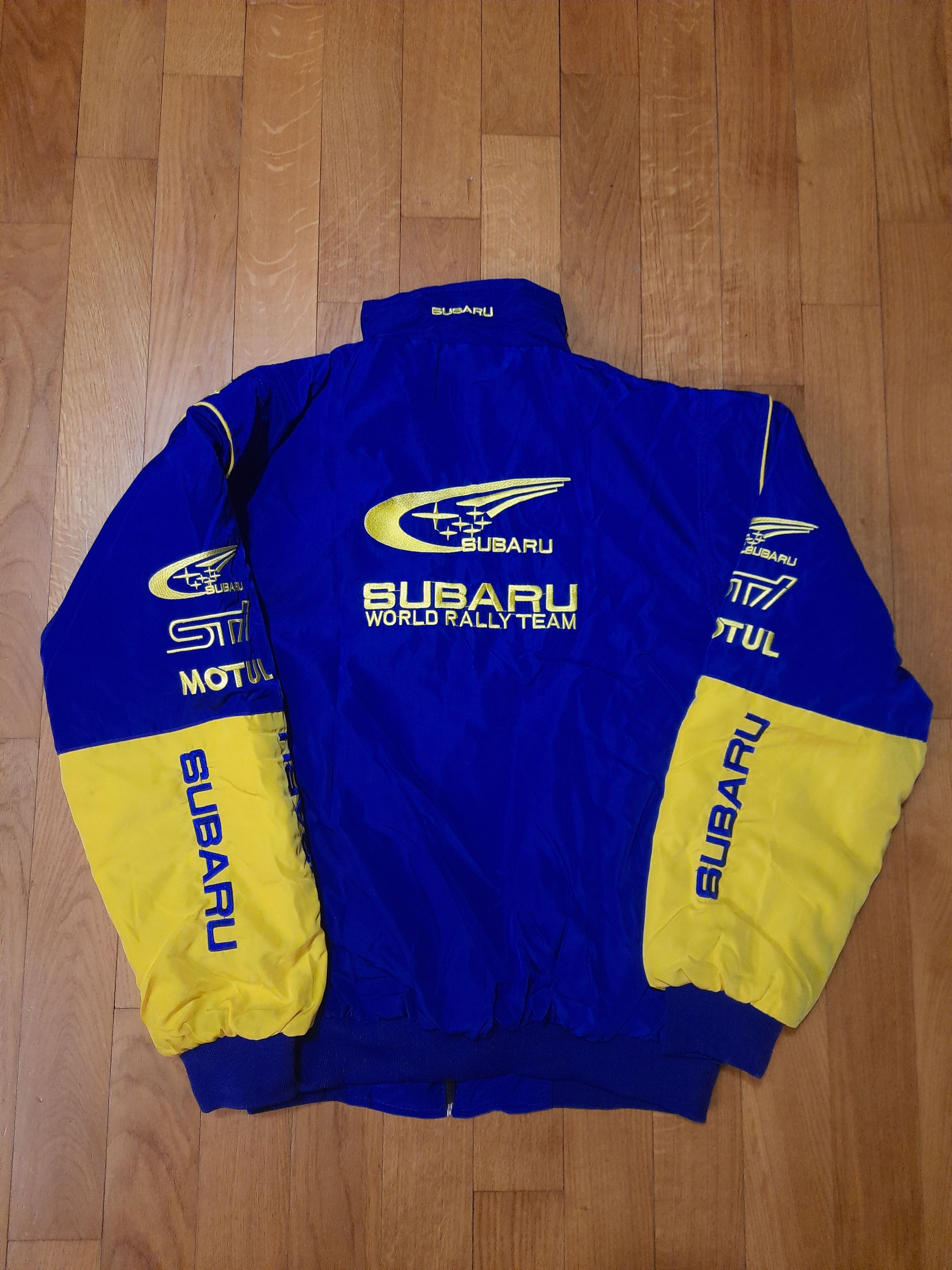 Formula 1 Subaru Rally Racing Puffer Jacket Size US L / EU 52-54 / 3 - 7 Thumbnail