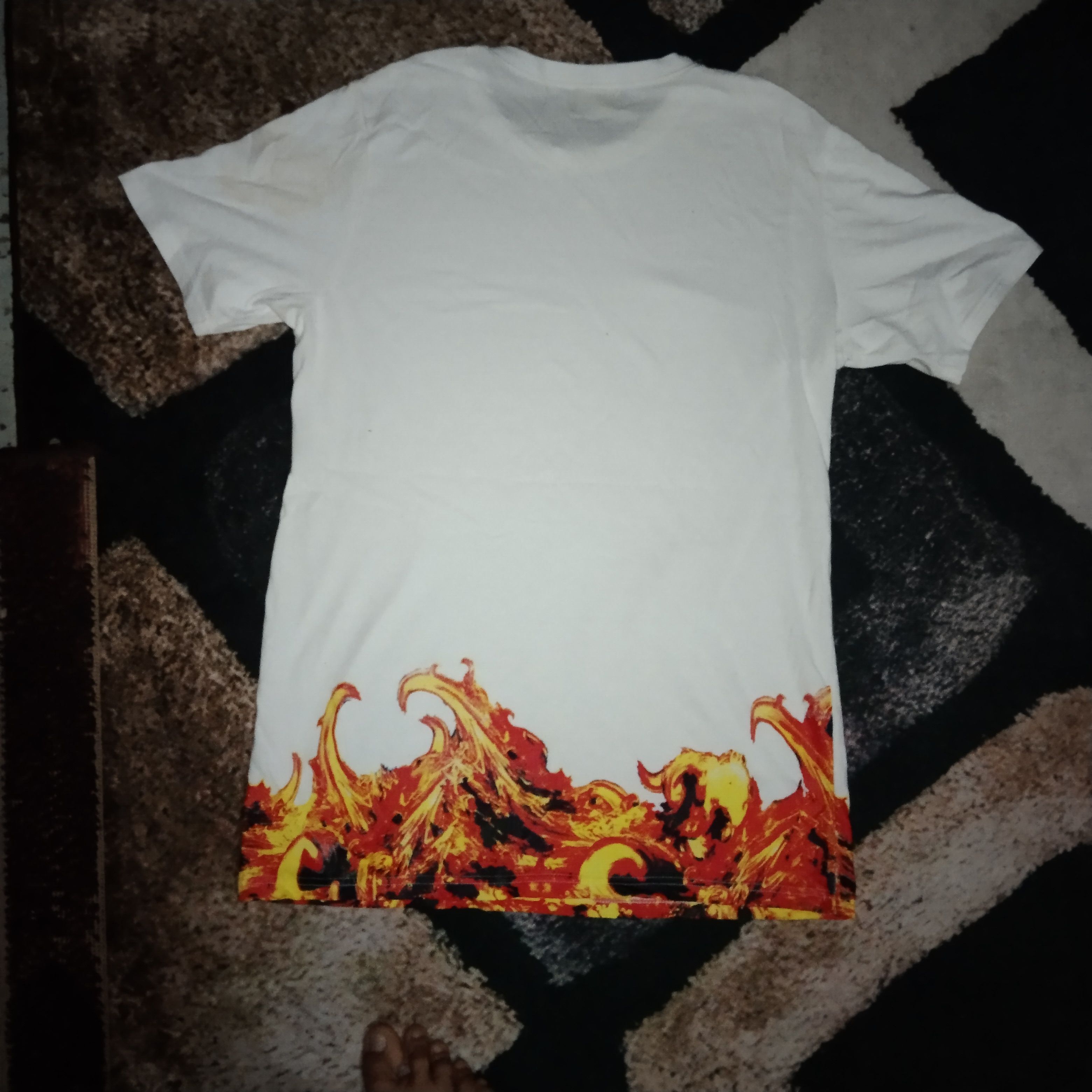 Designer Flame t shirt ( Korean designer) Size US M / EU 48-50 / 2 - 2 Thumbnail