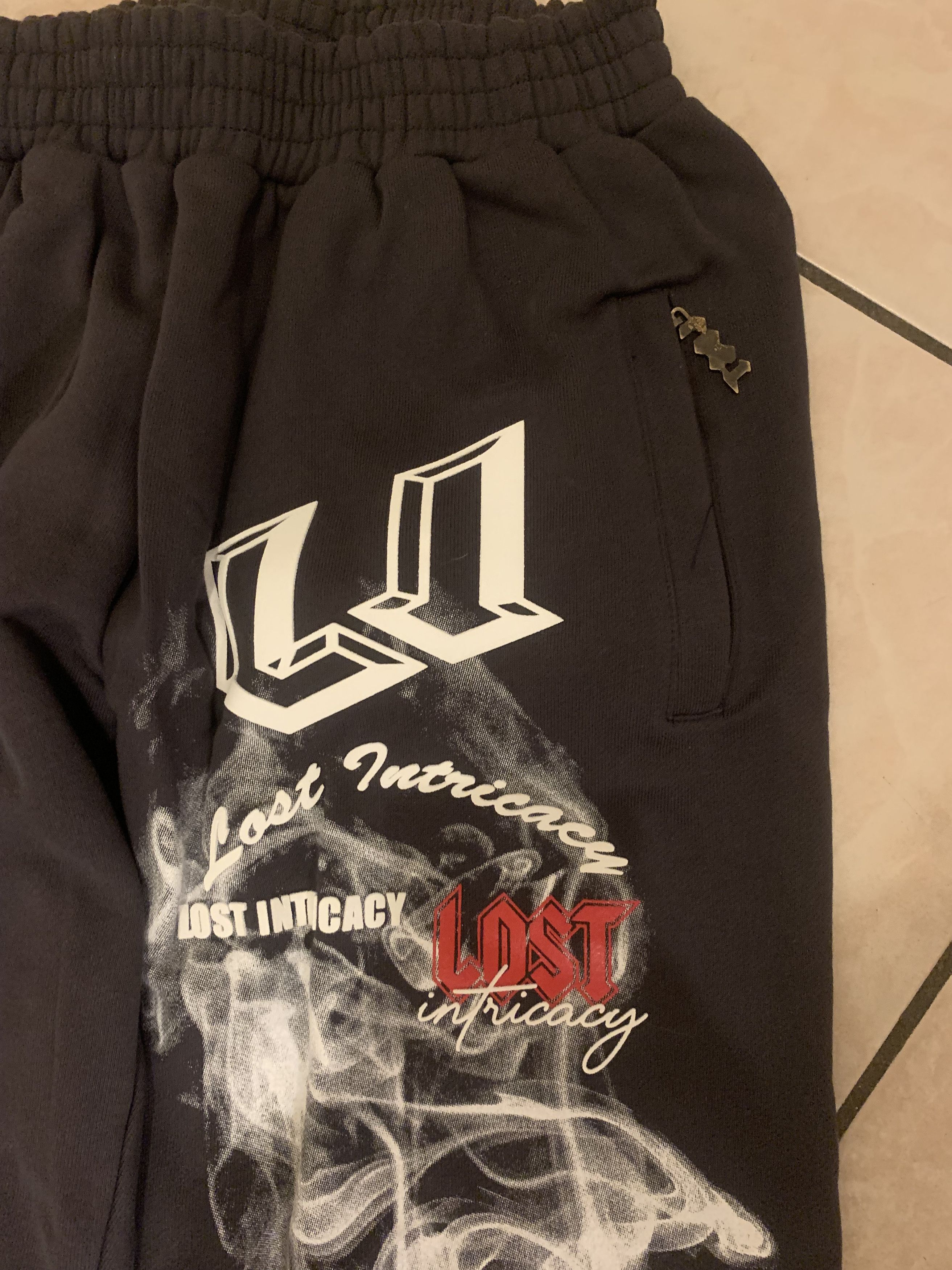 LOST INTRICACY Lost Intricacy Smoke Sweatpants Size US 32 / EU 48 - 2 Thumbnail
