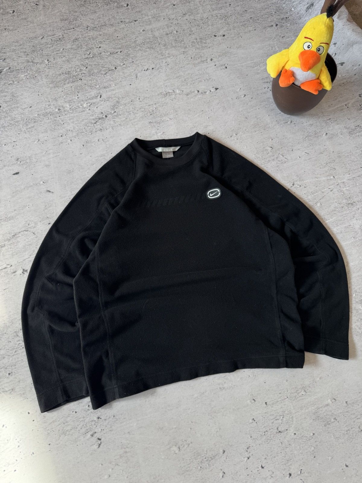 Nike × Vintage NIKE VINTAGE TEDDY OVERSIZE BAGGY SWEATSHIRT CENTER LOGO Size US M / EU 48-50 / 2 - 1 Thumbnail