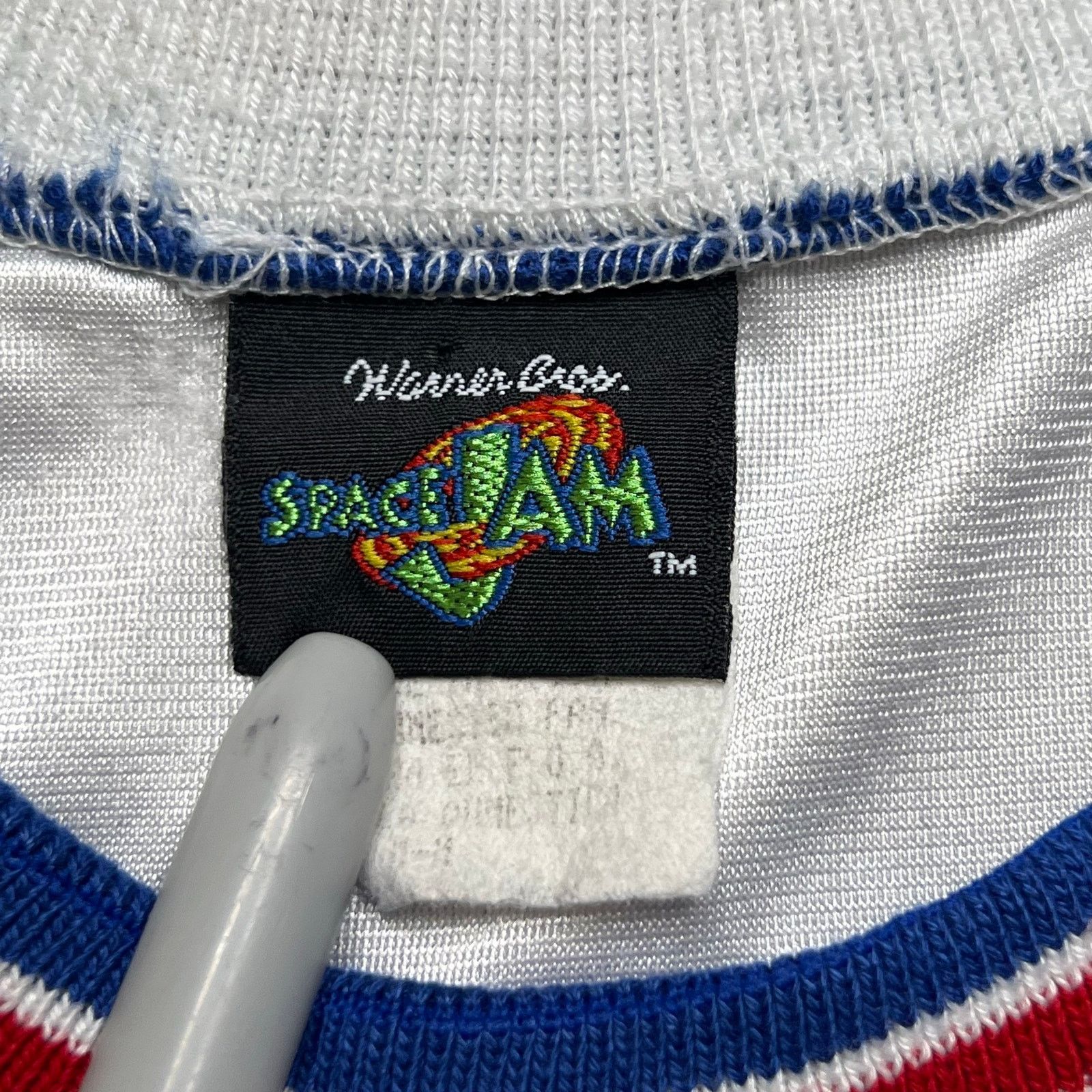 Warner Bros Vintage 90s Space Jam Tune Squad Basketball Jersey Youth S Size US S / EU 44-46 / 1 - 3 Thumbnail