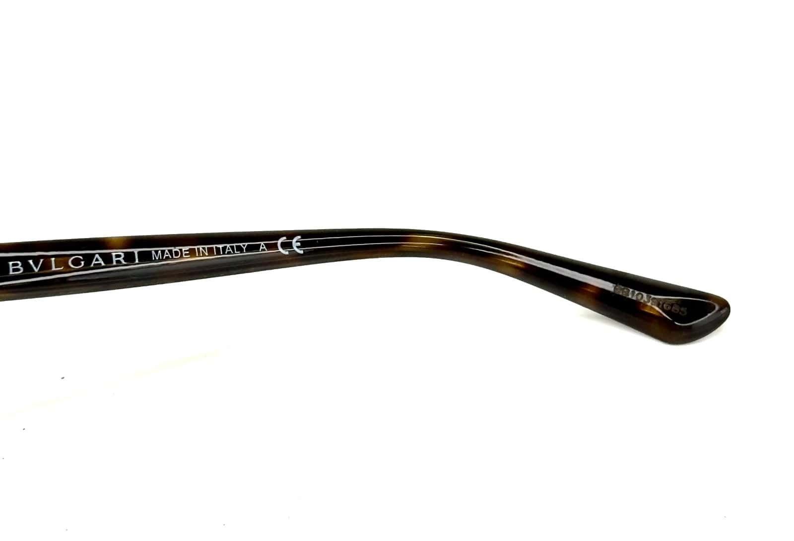 Bvlgari BVLGARI BV4119B Diva 4119 Brown Gold Crystal Eyeglasses Size ONE SIZE - 5 Thumbnail