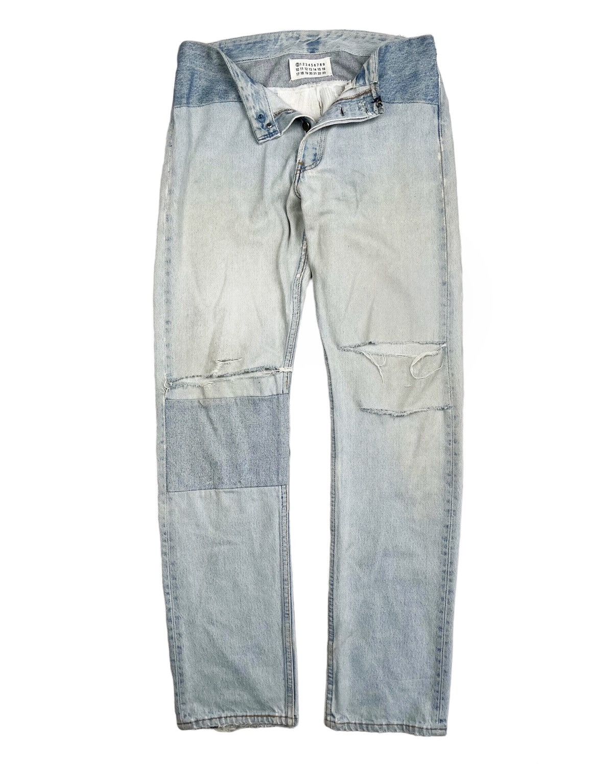 image of Maison Margiela 1998 Artisanal Jeans in Blue, Men's (Size 30)