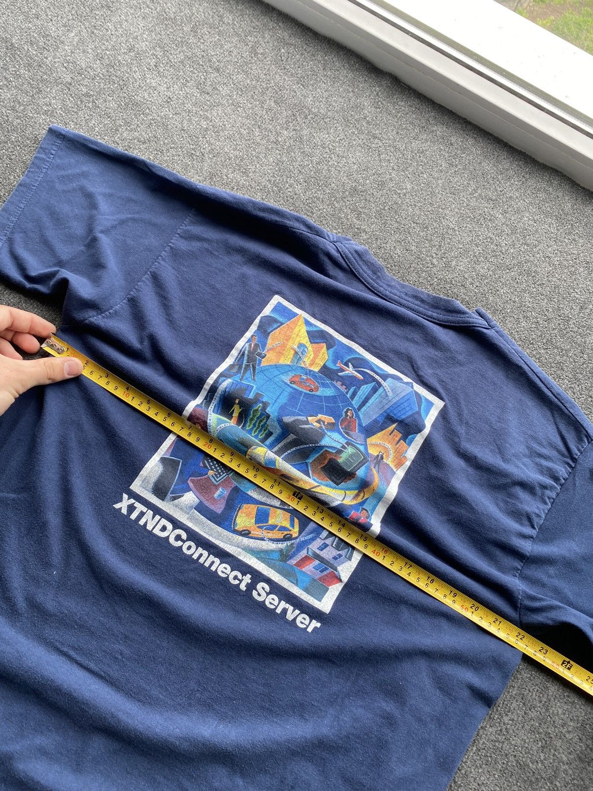 Other 🔥90s XTND Connect Server Extended Systems blue tee vntg Size US XL / EU 56 / 4 - 7 Thumbnail