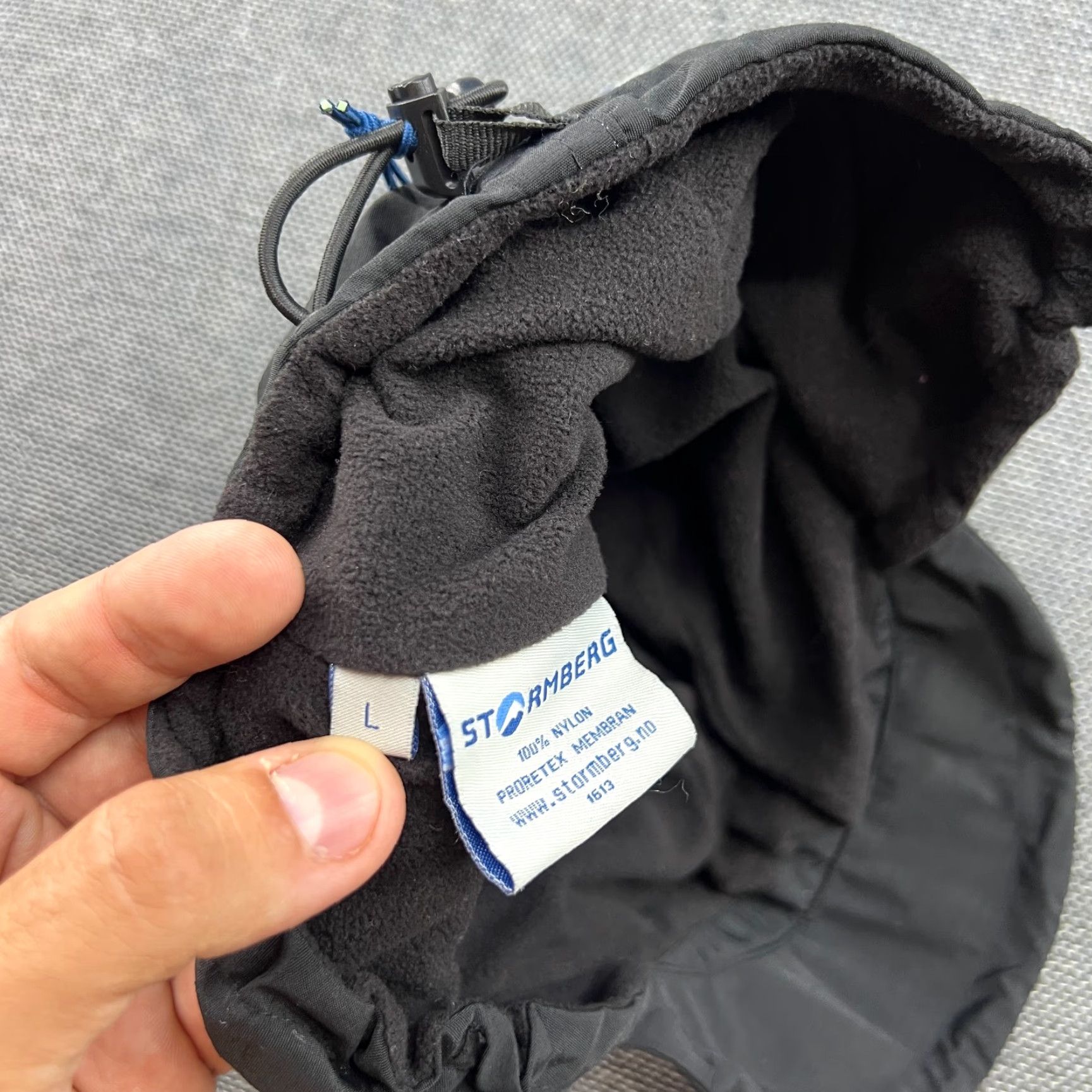 Vintage Stormberg Triple Point Beanie Hat L Black Outdoor Unisex Adults Mens Womens Trekking Mountain 100% Polyester Vintage Size ONE SIZE - 2 Thumbnail