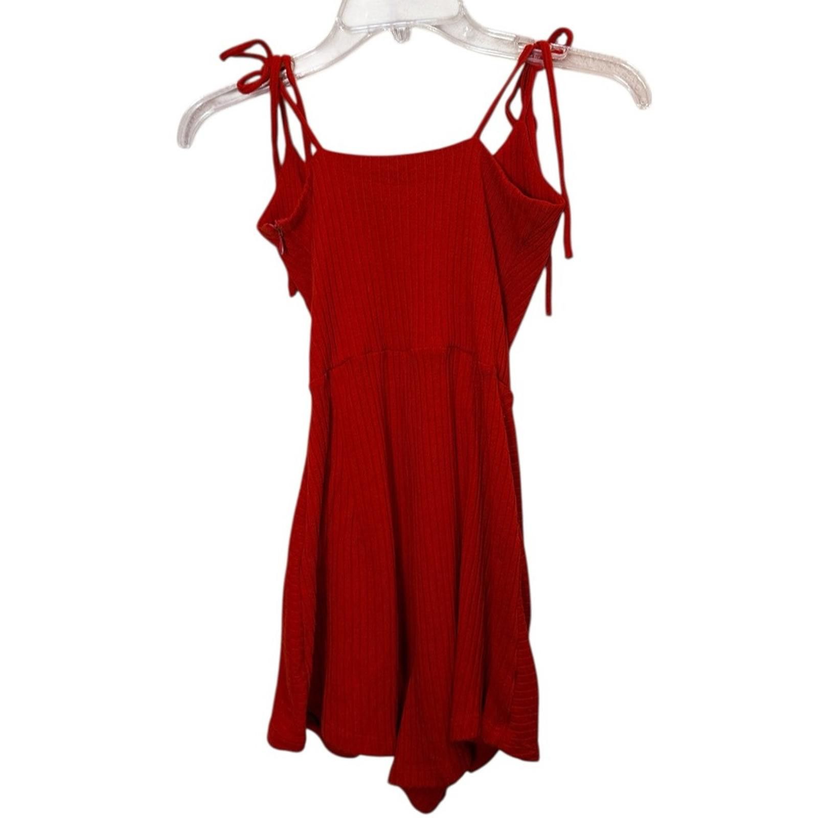 Other Samantha Pleet Vibrant Red Knit Pinup Girl Romper Mini Sz XS Size XS / US 0-2 / IT 36-38 - 6 Thumbnail