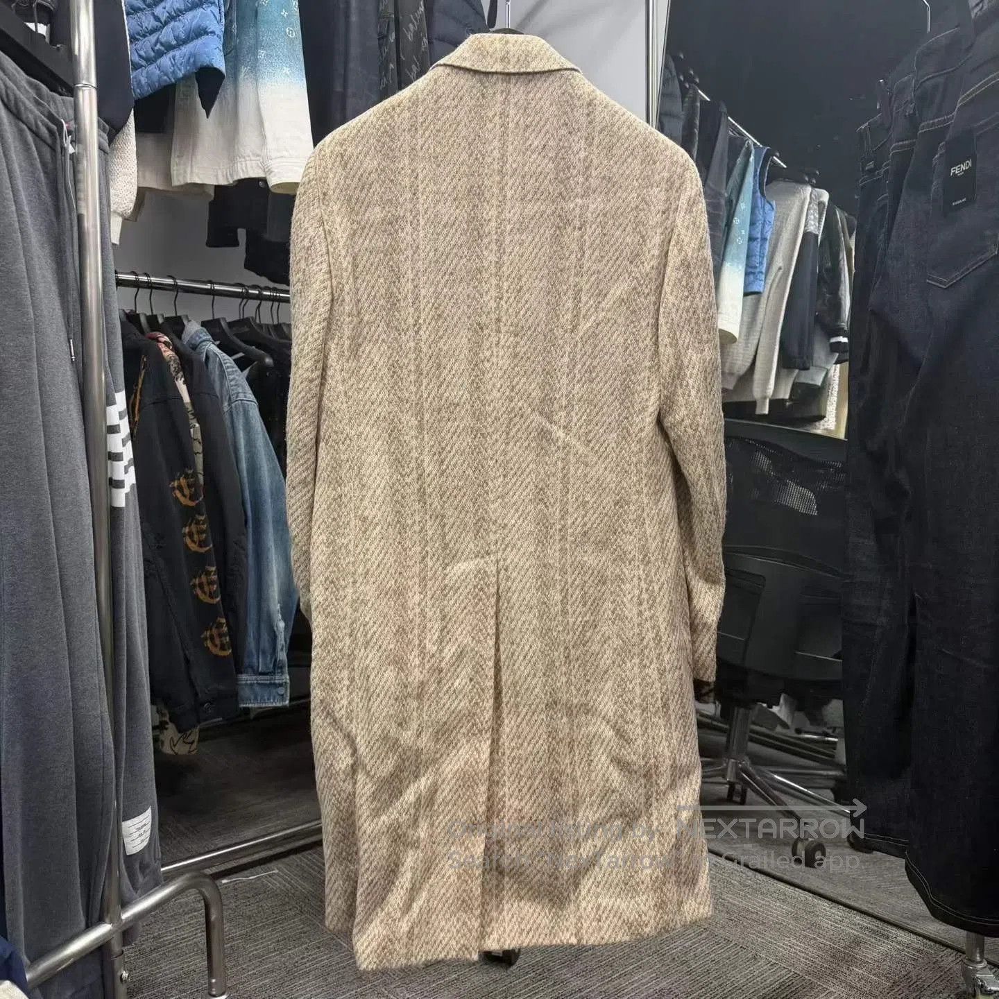 Lardini Lardini Double-Breasted Wool Coat. Size US M / EU 48-50 / 2 - 2 Thumbnail