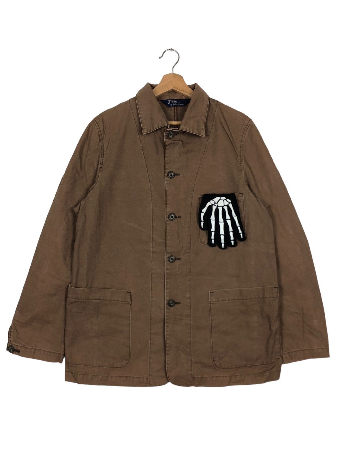 Polo Ralph Lauren 🔥90’s Chore Jacket Work Polo by Ralph Lauren Size US L / EU 52-54 / 3 - 1 Thumbnail