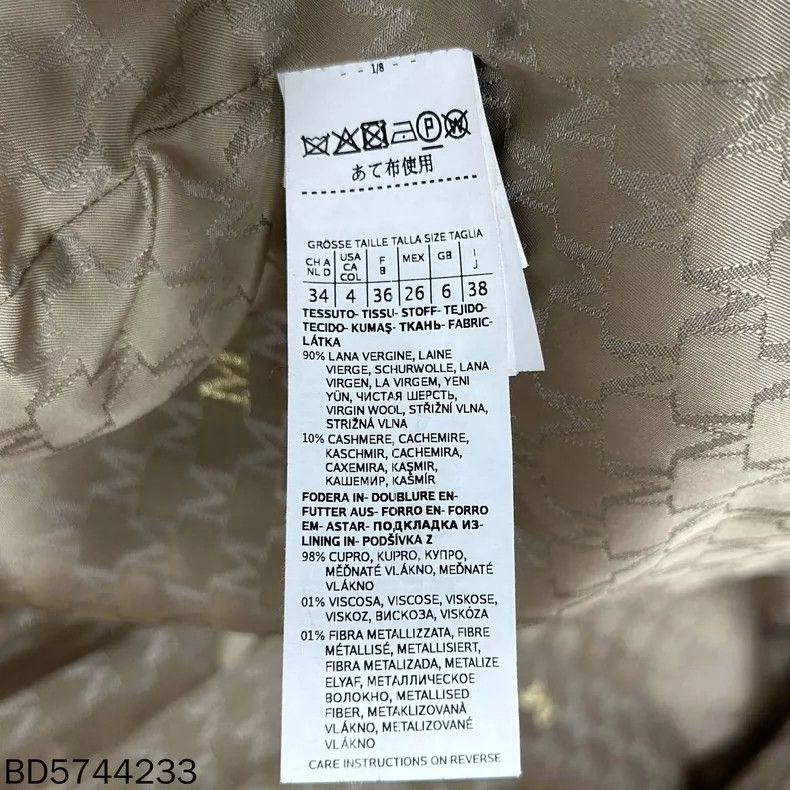 Max Mara Max Mara 101801 double-breasted coat Size L / US 10 / IT 46 - 5 Thumbnail