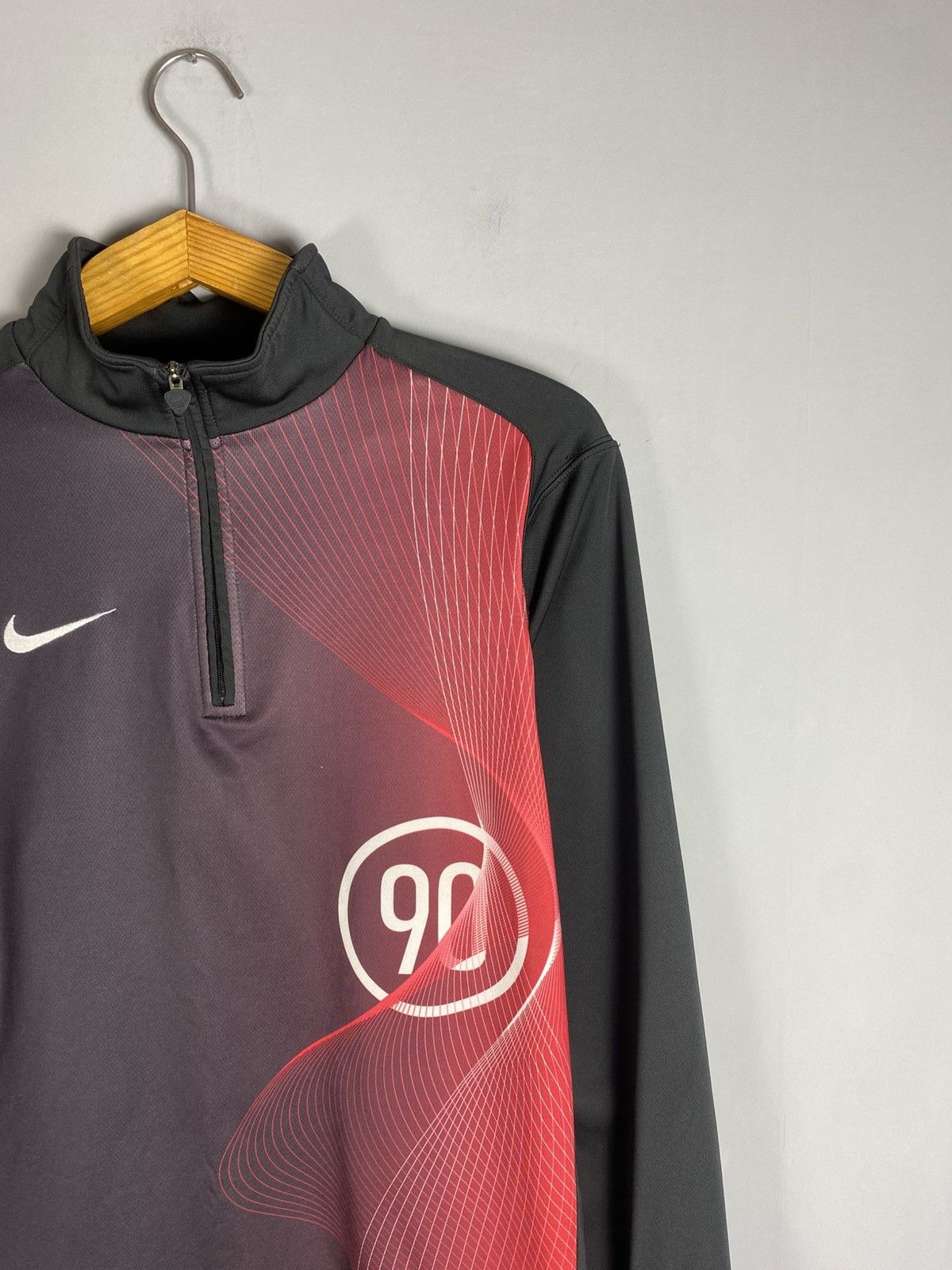 Nike × Vintage Vintage Nike 90 sweatshirt Size US L / EU 52-54 / 3 - 3 Thumbnail