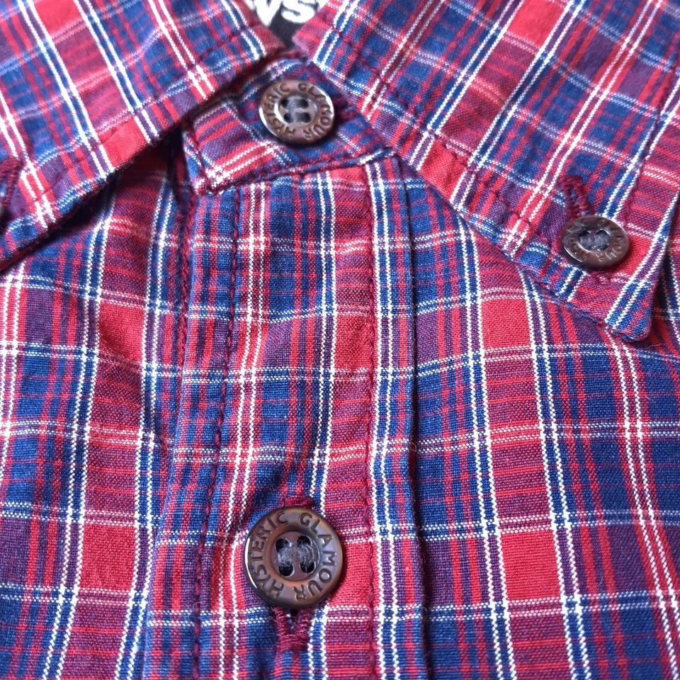 Hysteric Glamour Hysteric Glamour Plaid Shirt Button Down Cotton size Free Size S / US 4 / IT 40 - 4 Thumbnail