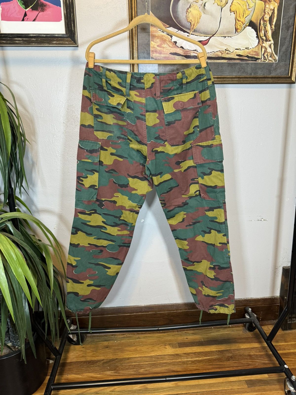 Vintage Vintage Camo Pants Size US 37 - 2 Thumbnail