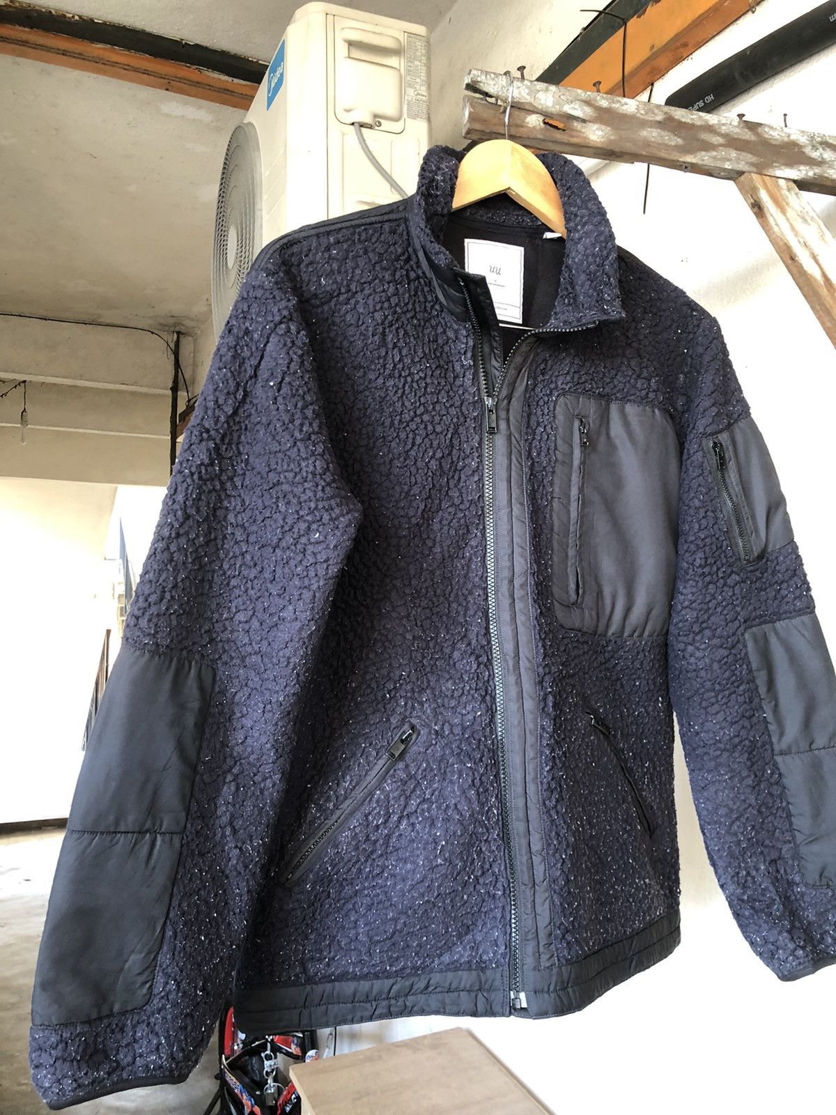 Undercover Nice❗️Undercover x Uniqlo Distressed Sherpa Jacket Size US M / EU 48-50 / 2 - 4 Thumbnail