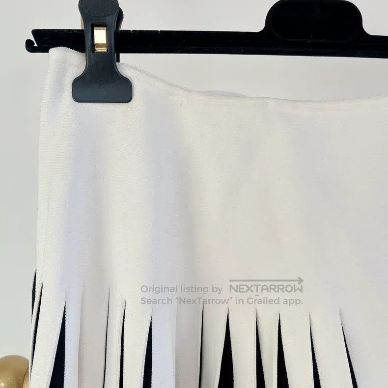 Alaia Alaia Color Block Pleated Skirt Size 27" / US 4 / IT 40 - 5 Thumbnail
