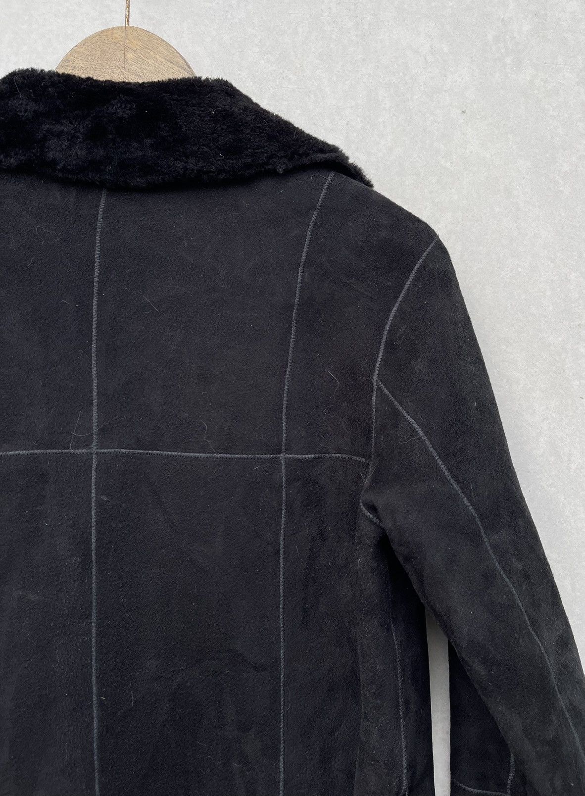 Loewe 🔥RARE🔥 LOEWE LAMBSKIN SHERLING LEATHER JACKET Size US S / EU 44-46 / 1 - 15 Thumbnail