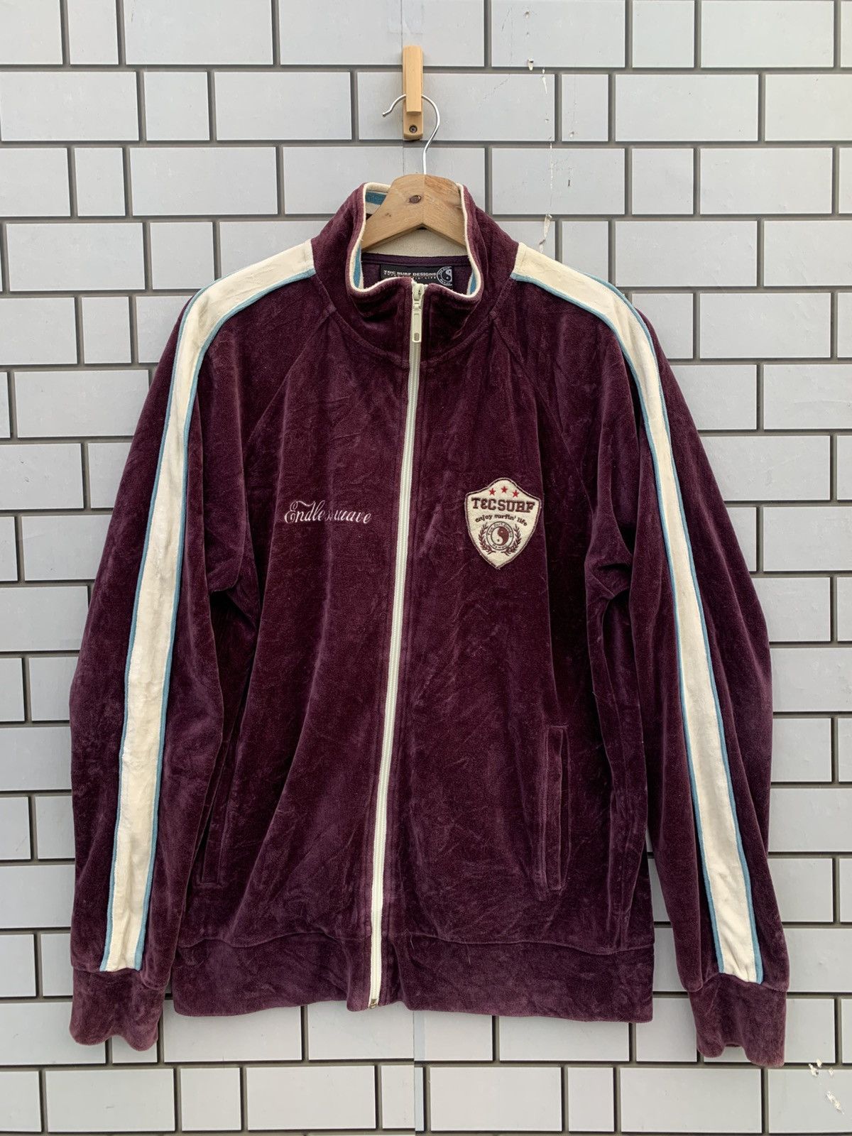 Vintage Vintage Japanese Brand T&C Surf Designs Velvet Jacket Size US L / EU 52-54 / 3 - 1 Thumbnail