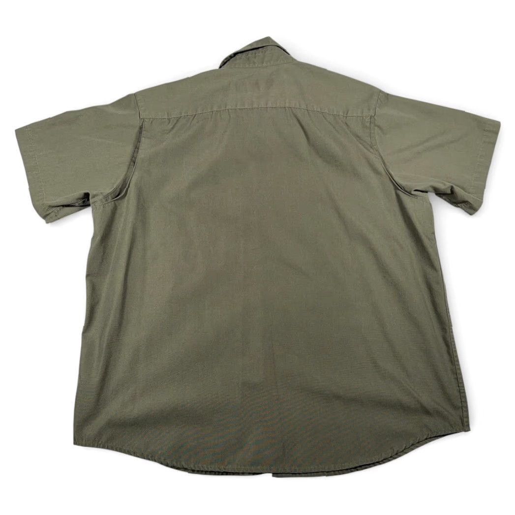 Vintage Jesse James Shirt Adult LARGE Green Industrial Workwear Shop Mechanic Button Up Size US L / EU 52-54 / 3 - 3 Thumbnail
