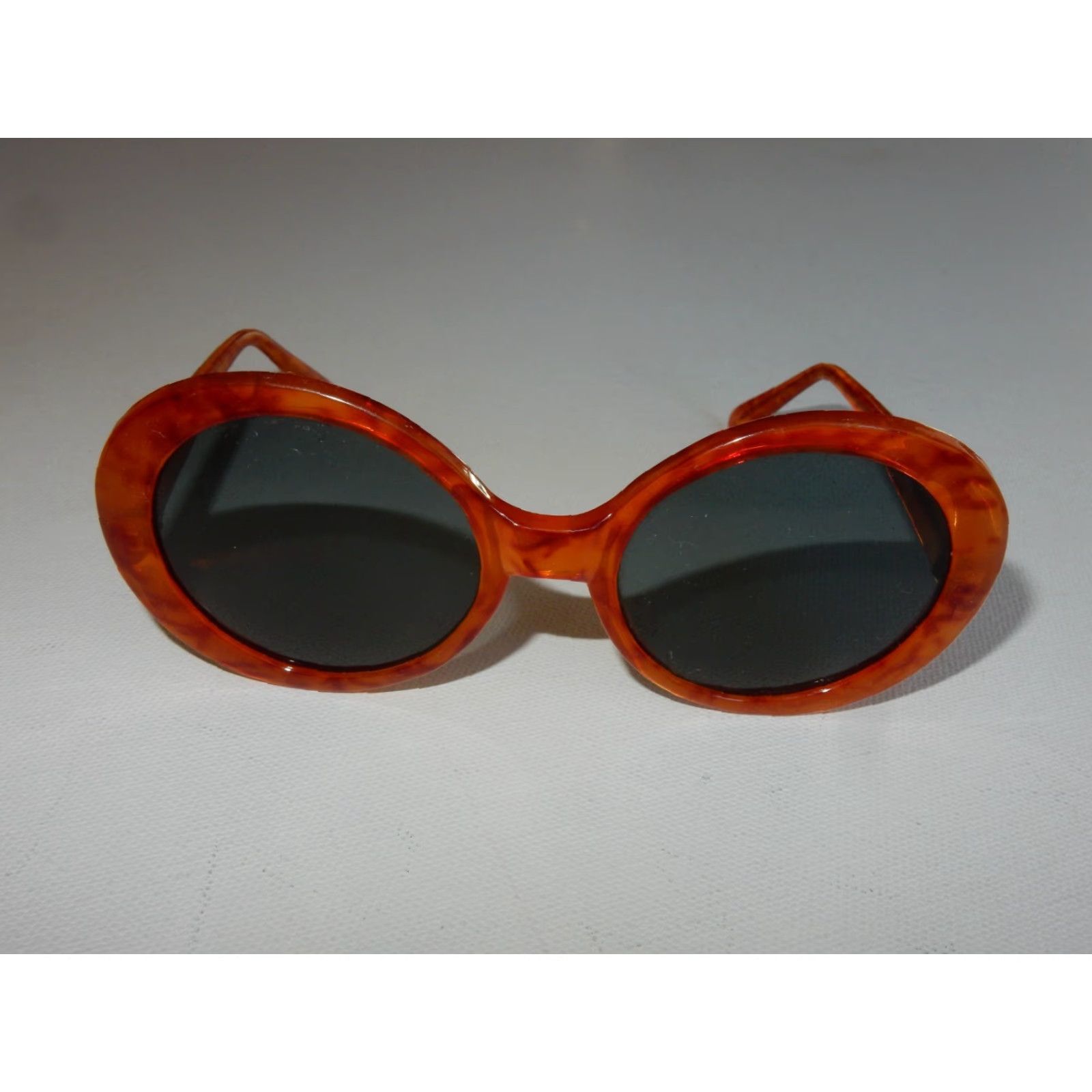 Vintage VTG Korea Sunglasses Brown Frame Women Unbranded Sun Glasses Small Scratches Clean Used Vintage Sunglasses Women’s Accessories 90s/2000s Style Size ONE SIZE - 2 Thumbnail