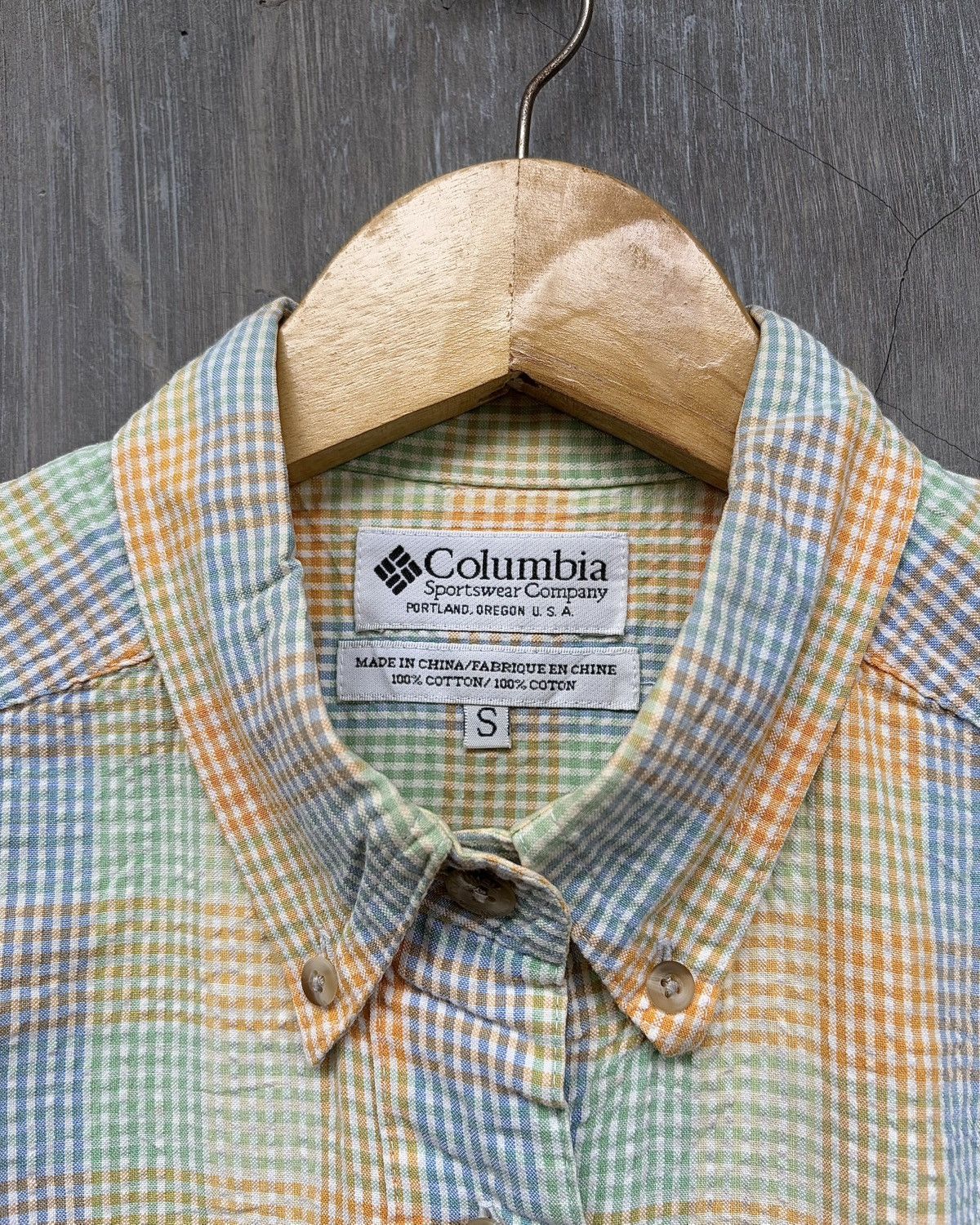 Columbia Columbia Gingham Button Up Shirt Size US S / EU 44-46 / 1 - 5 Thumbnail
