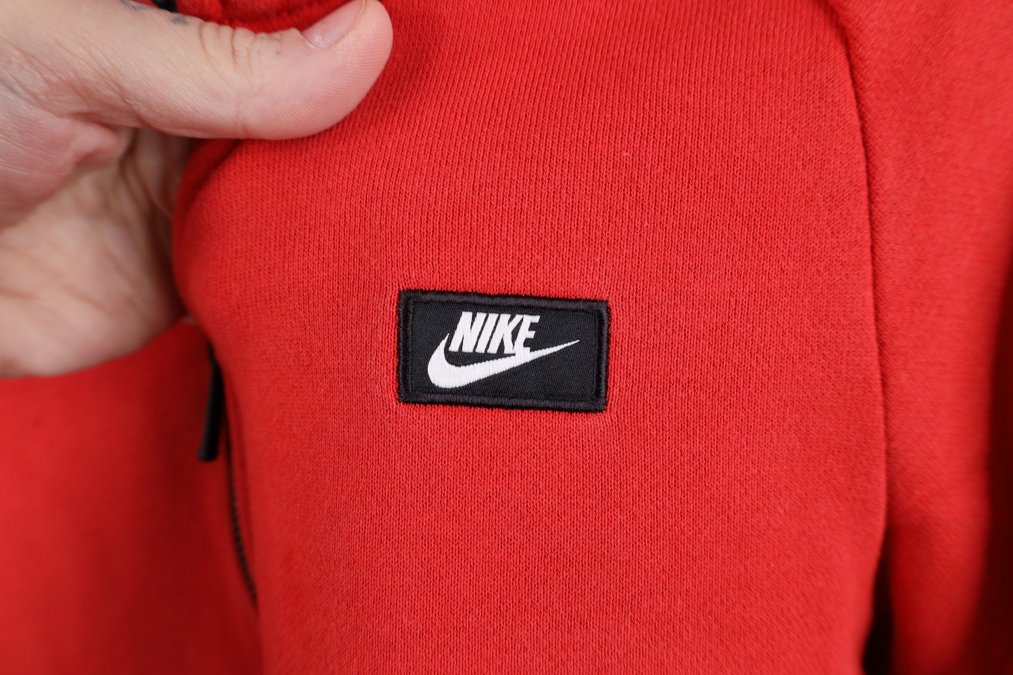 Nike Vintage Y2K Nike Scott Mini Swoosh Box Logo Half Zip Hoodie Size US S / EU 44-46 / 1 - 4 Thumbnail