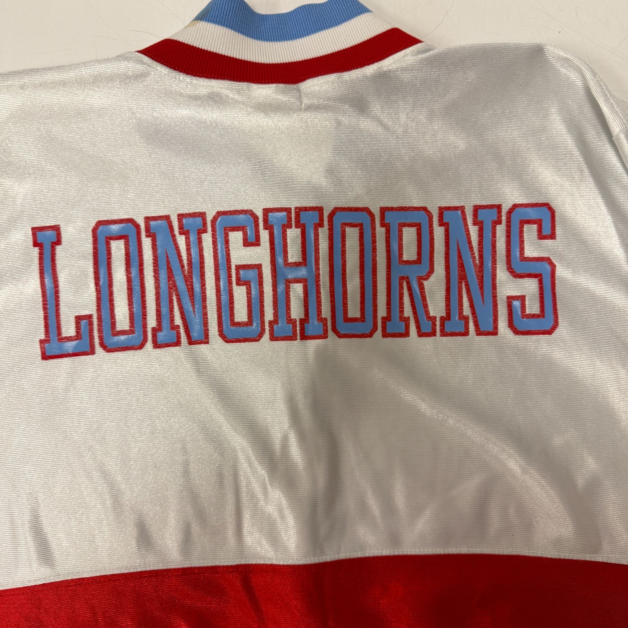 Champion 90's Champion SHINY Parkway West LONGHORNS Coaches Jacket Size US L / EU 52-54 / 3 - 5 Thumbnail
