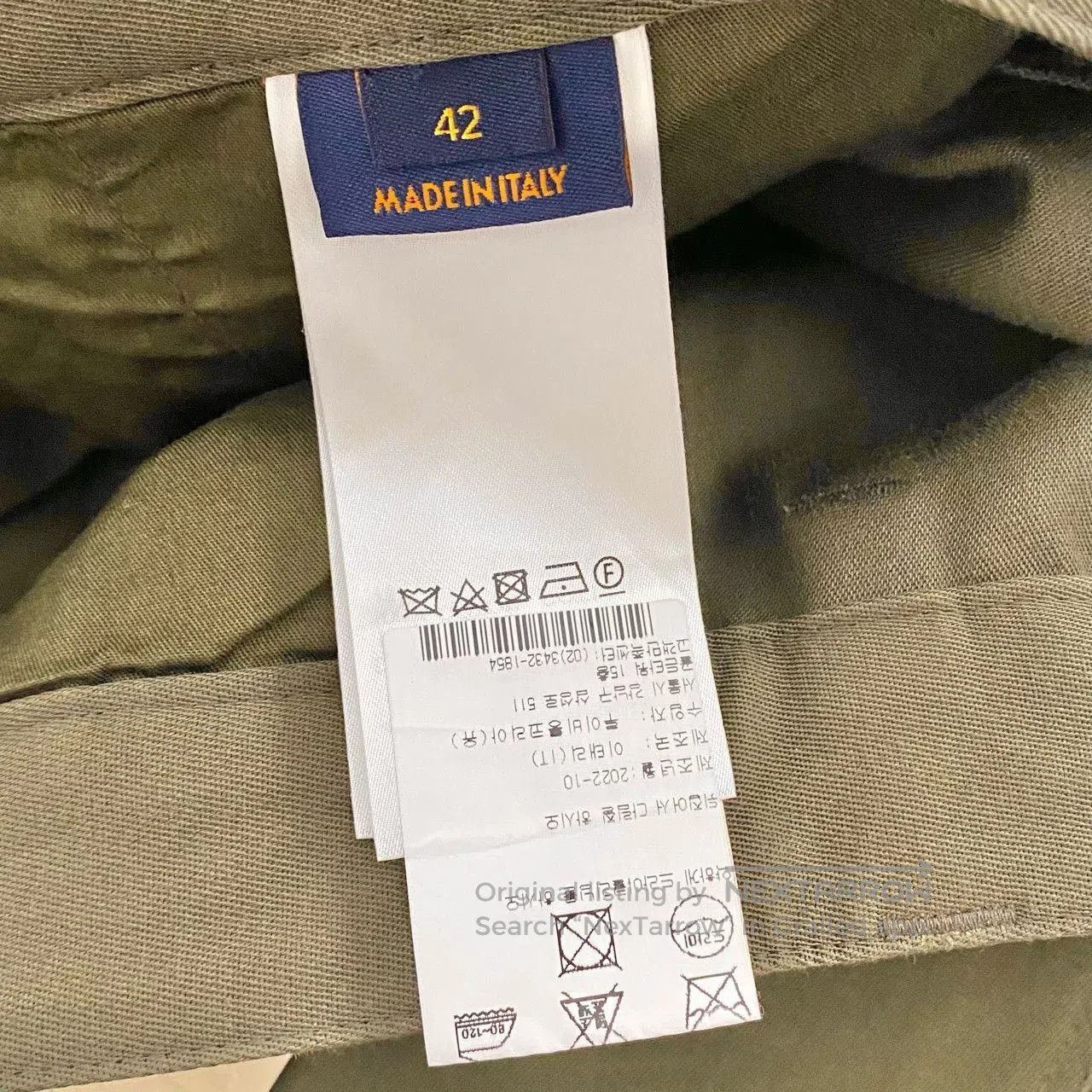 Louis Vuitton LV Logo Cargo Pants with Pockets. Size US 34 / EU 50 - 4 Thumbnail