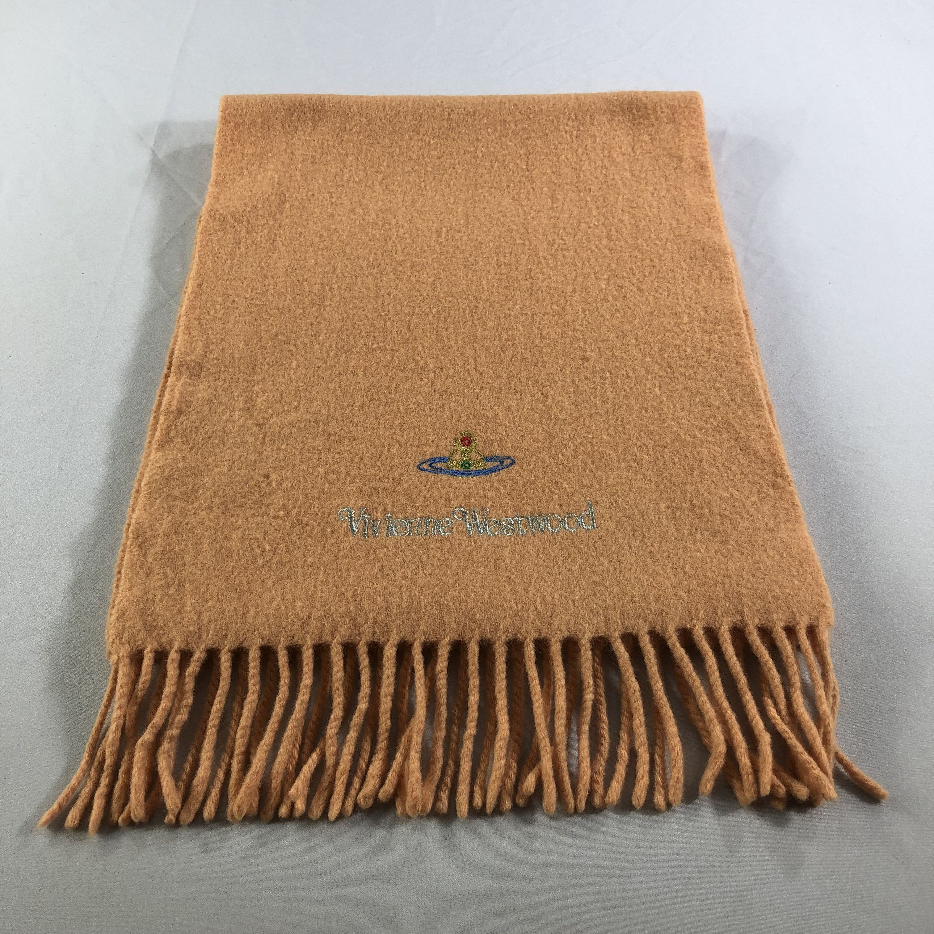 Vivienne Westwood Vivienne Westwood Wool Scarf Muffler V1653 Size ONE SIZE - 1 Thumbnail