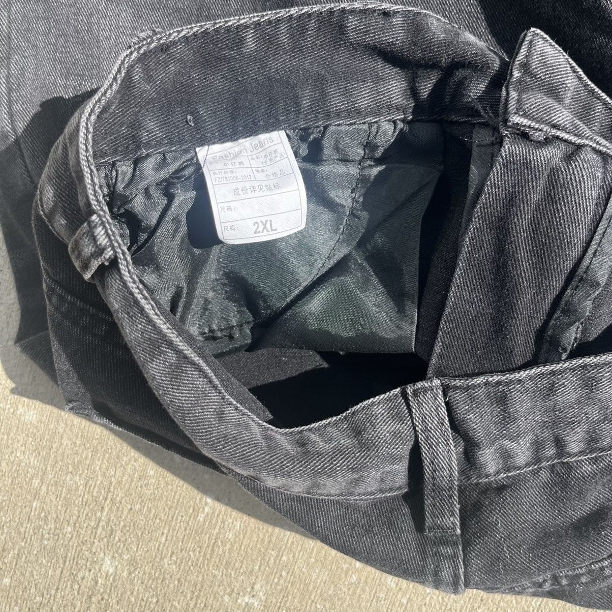 Other Black washed denim Size US 28 / EU 44 - 3 Thumbnail