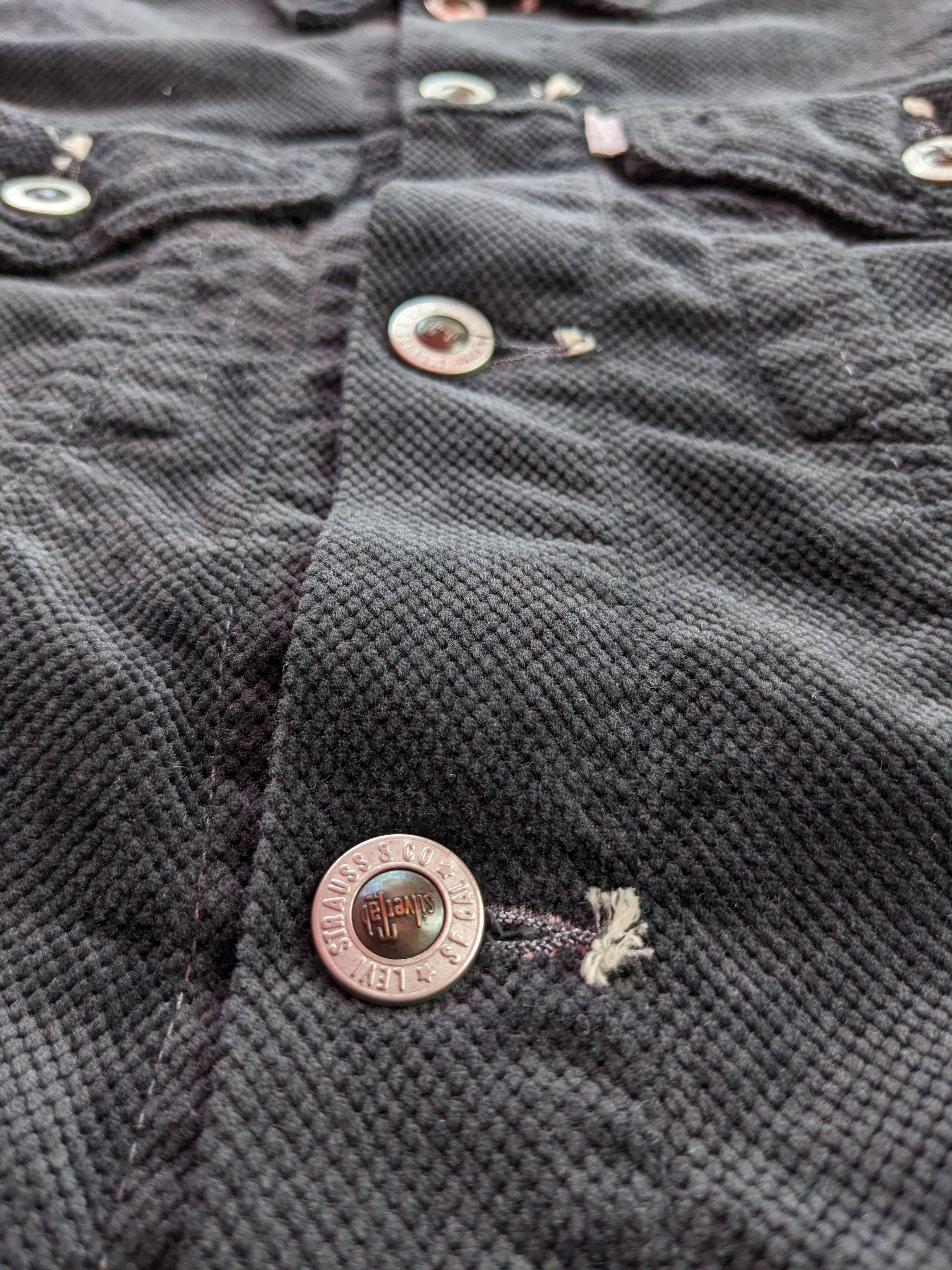 Levi's Vintage 90s Levi's Silvertab corduroy trucker jacket Size S / US 4 / IT 40 - 4 Thumbnail