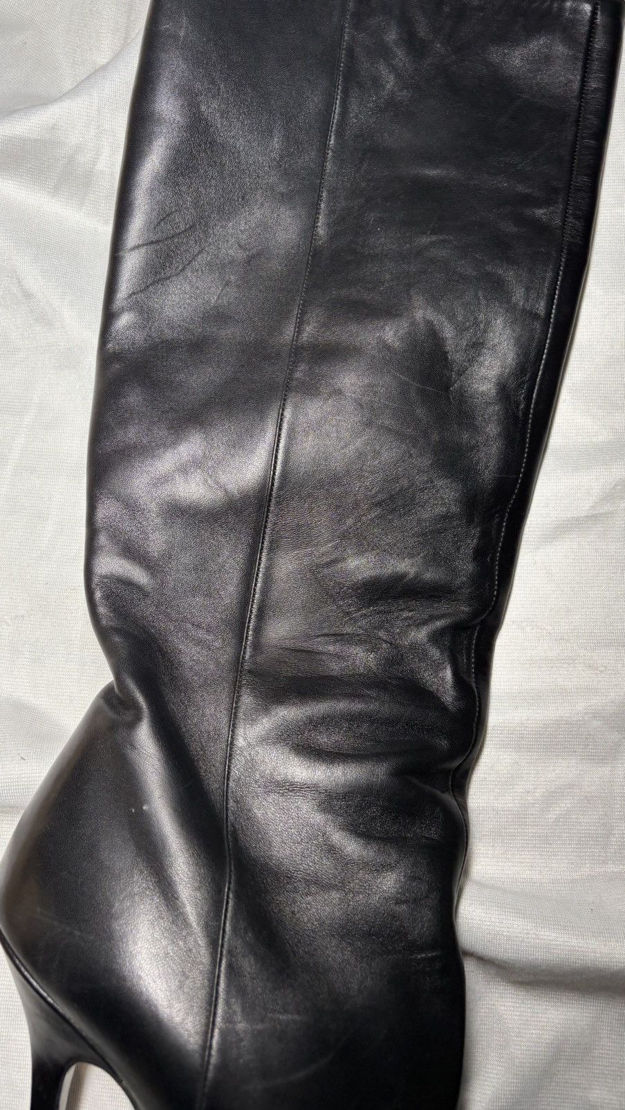 Saint Laurent Paris Saint laurent ysl vintage high boots heels dance luxury 39 Size US 8.5 / IT 38.5 - 3 Thumbnail