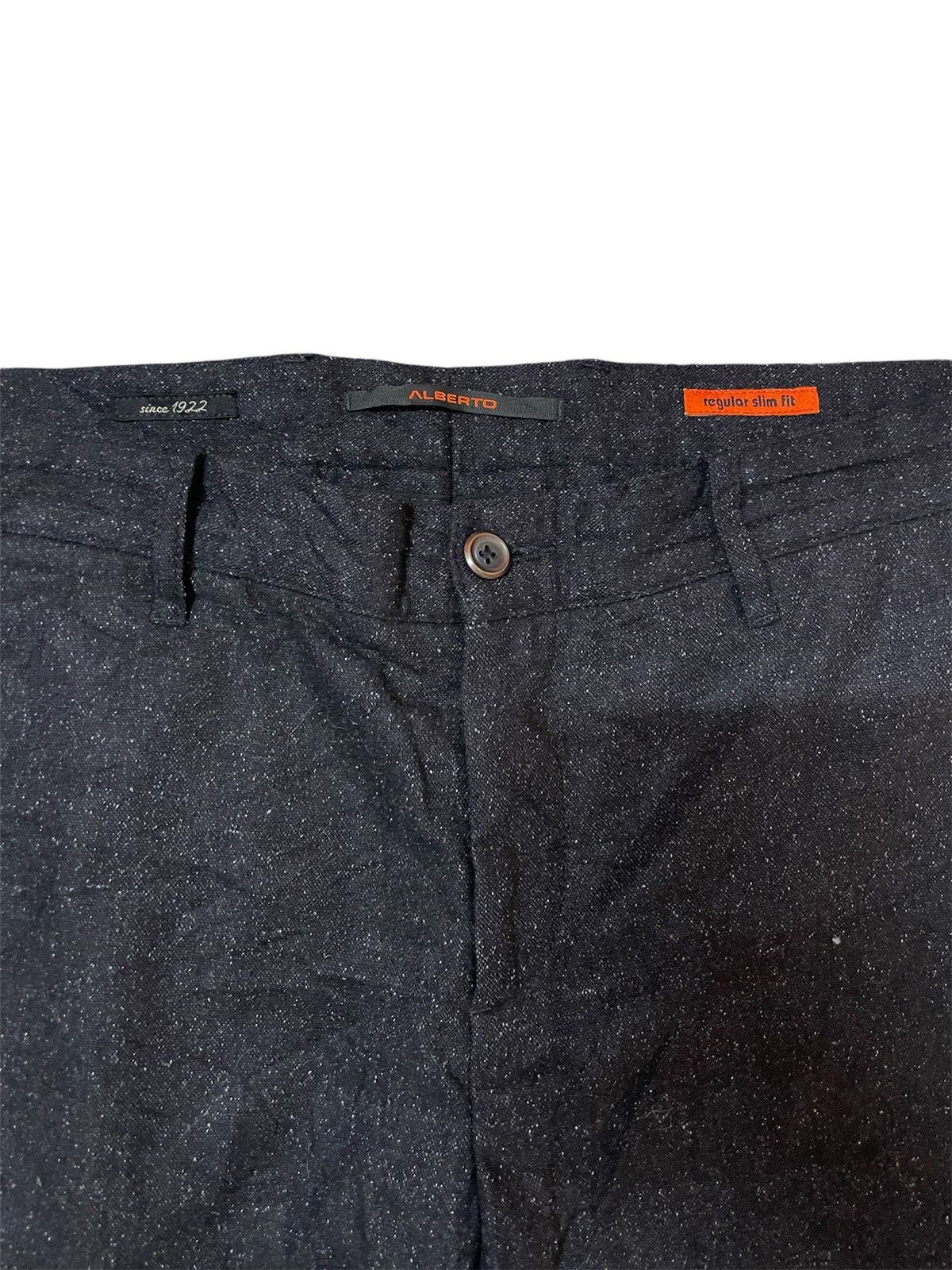 Alberto Germany Designer Alberto Regular Slim Fit Wool/silk/ Casual Size US 35 - 4 Thumbnail